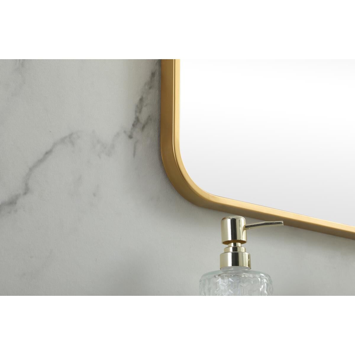 Shown in Brass finish