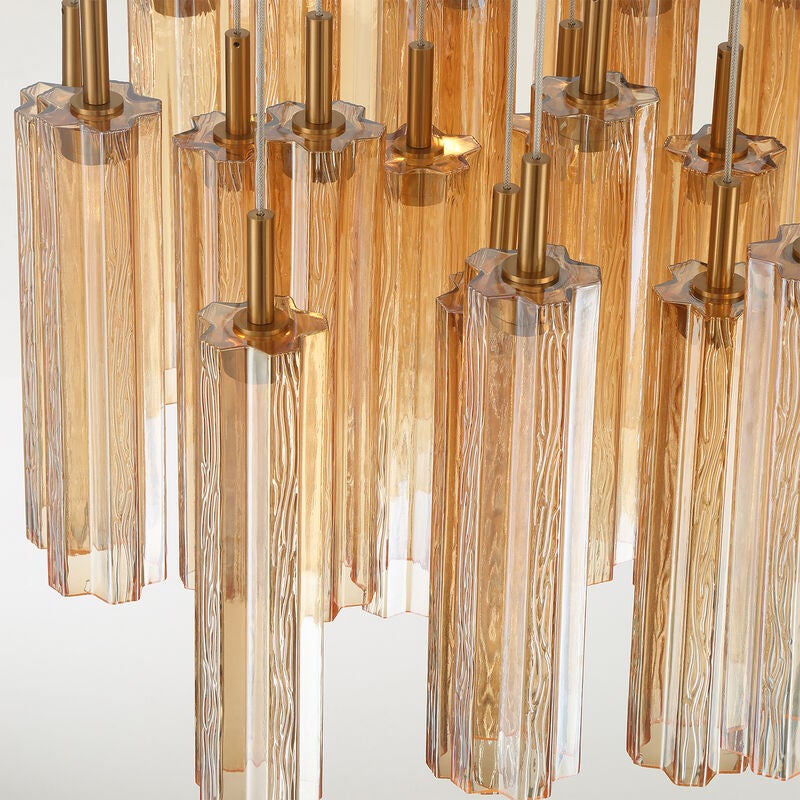 Addis 26 Inch Multi Light Pendant by Crystorama
