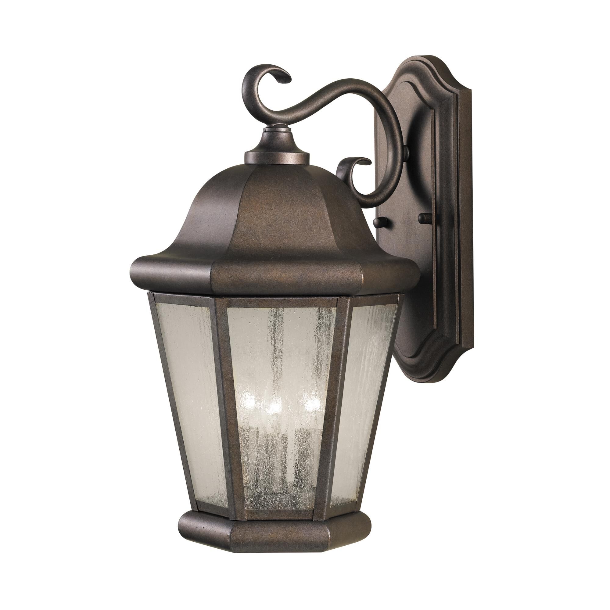 Martinsville 17 Inch Tall 3 Light Outdoor Wall Light by Generation Lighting