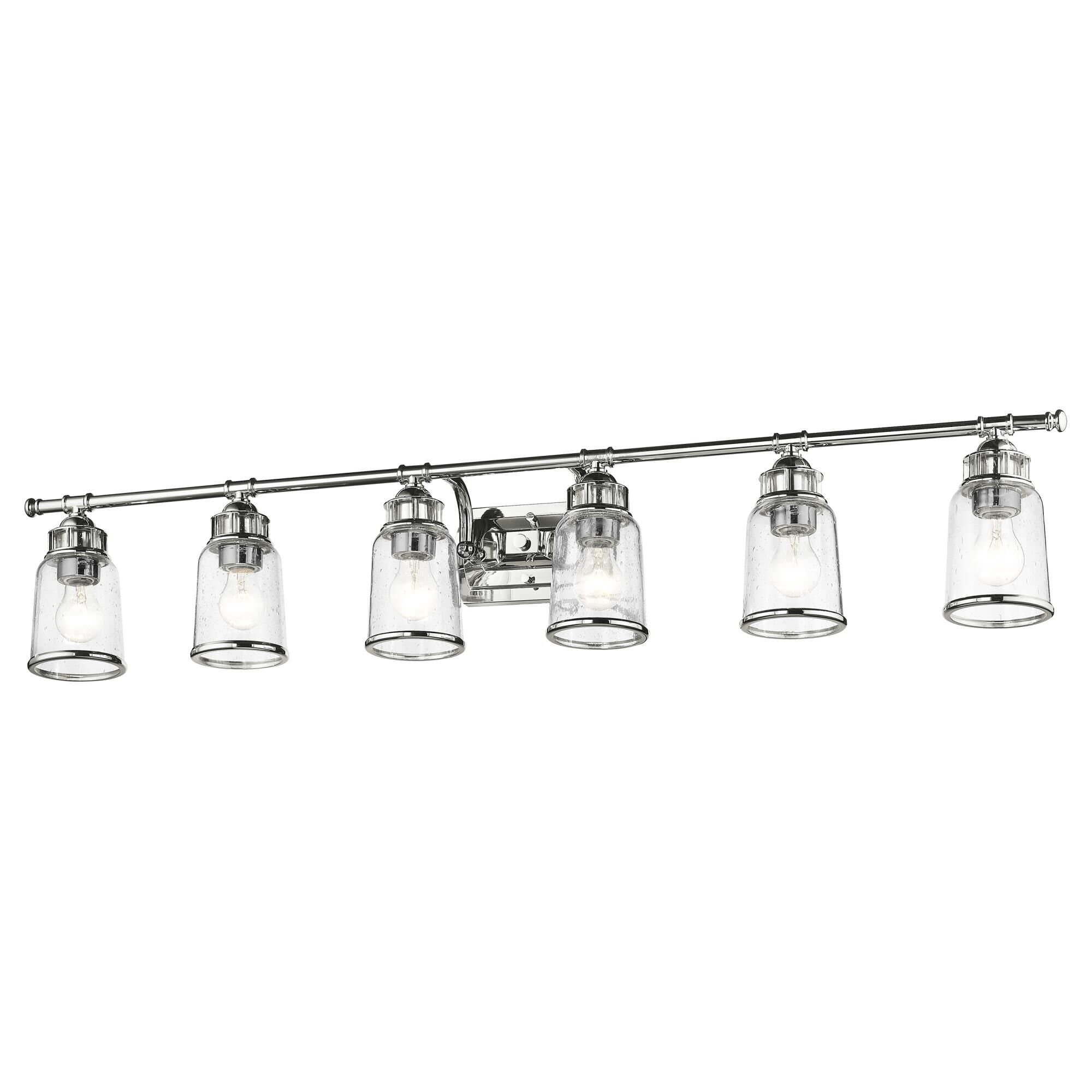 Lawrenceville 47 Inch 6 Light Bath Vanity Light by Livex Lighting