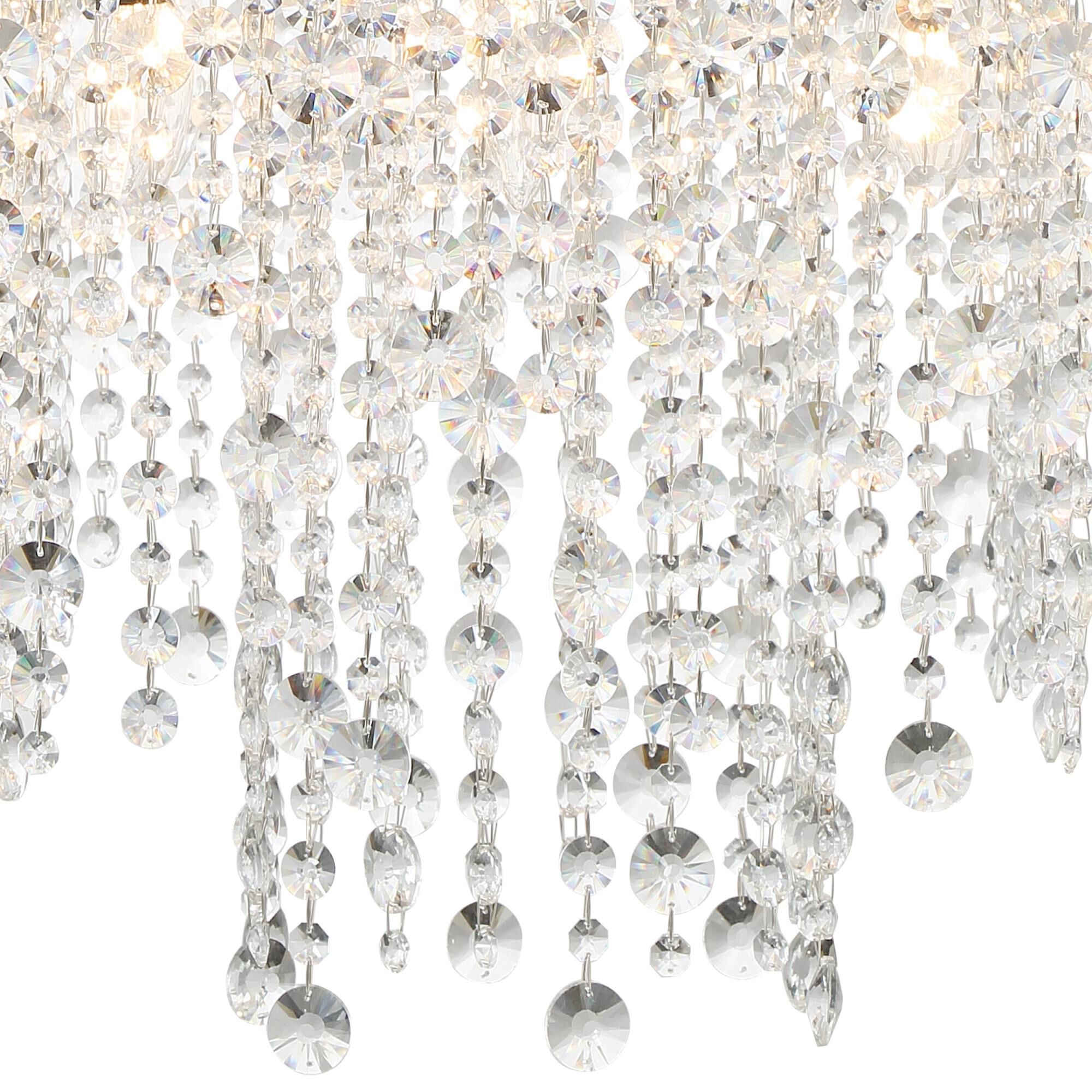 Winham 22 Inch 8 Light Mini Chandelier by Crystorama