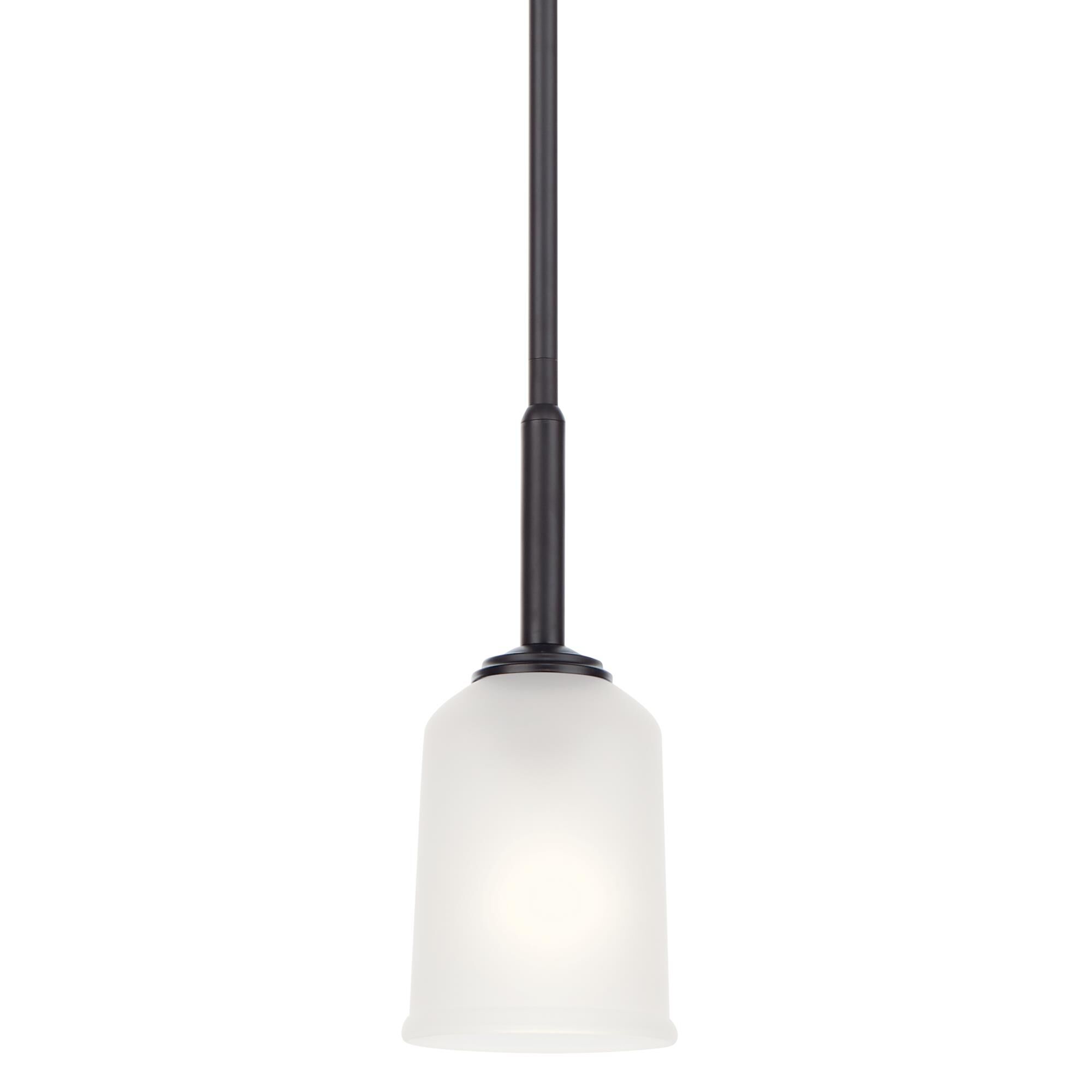 Shown in Black finish and Satin Etched glass