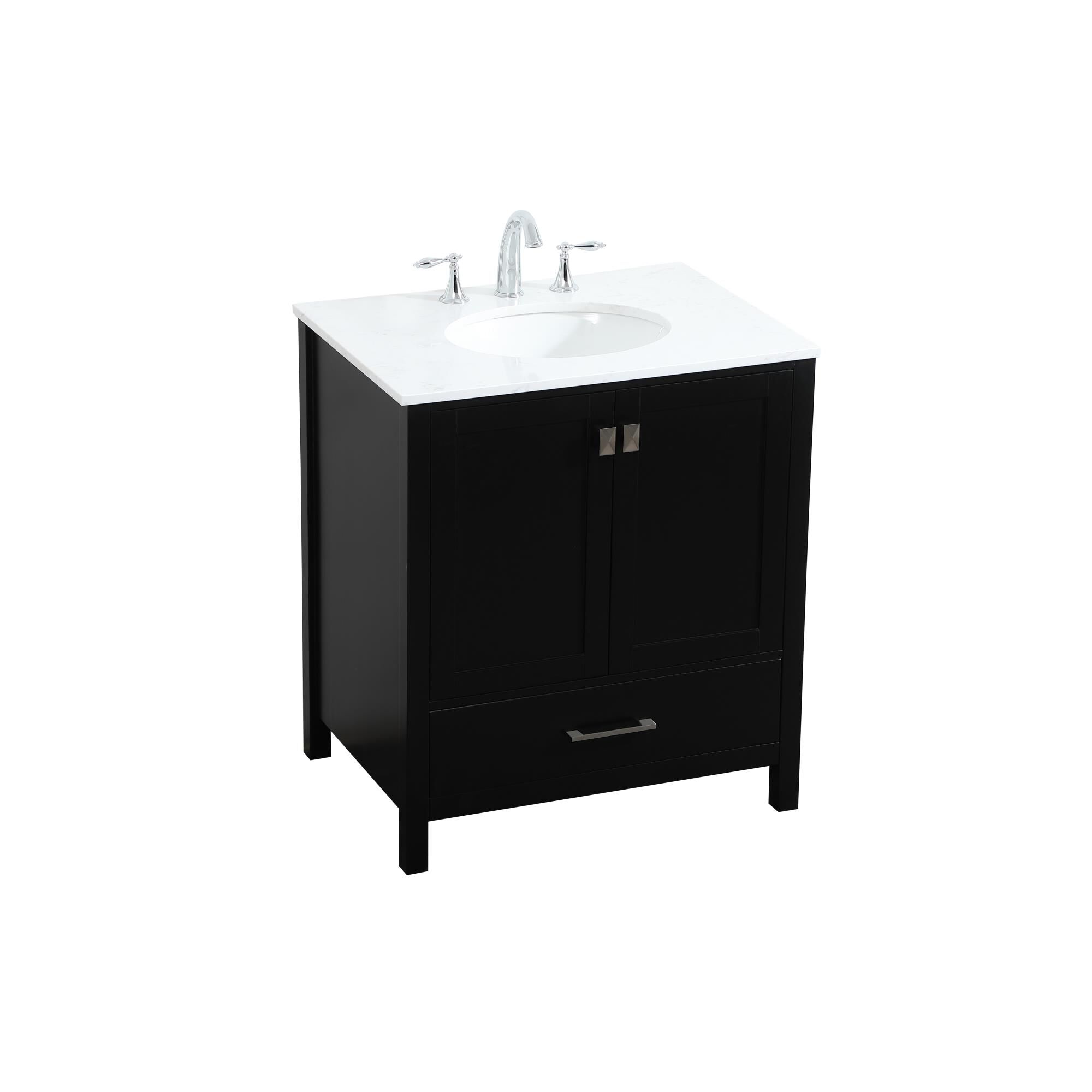 Shown in Black finish