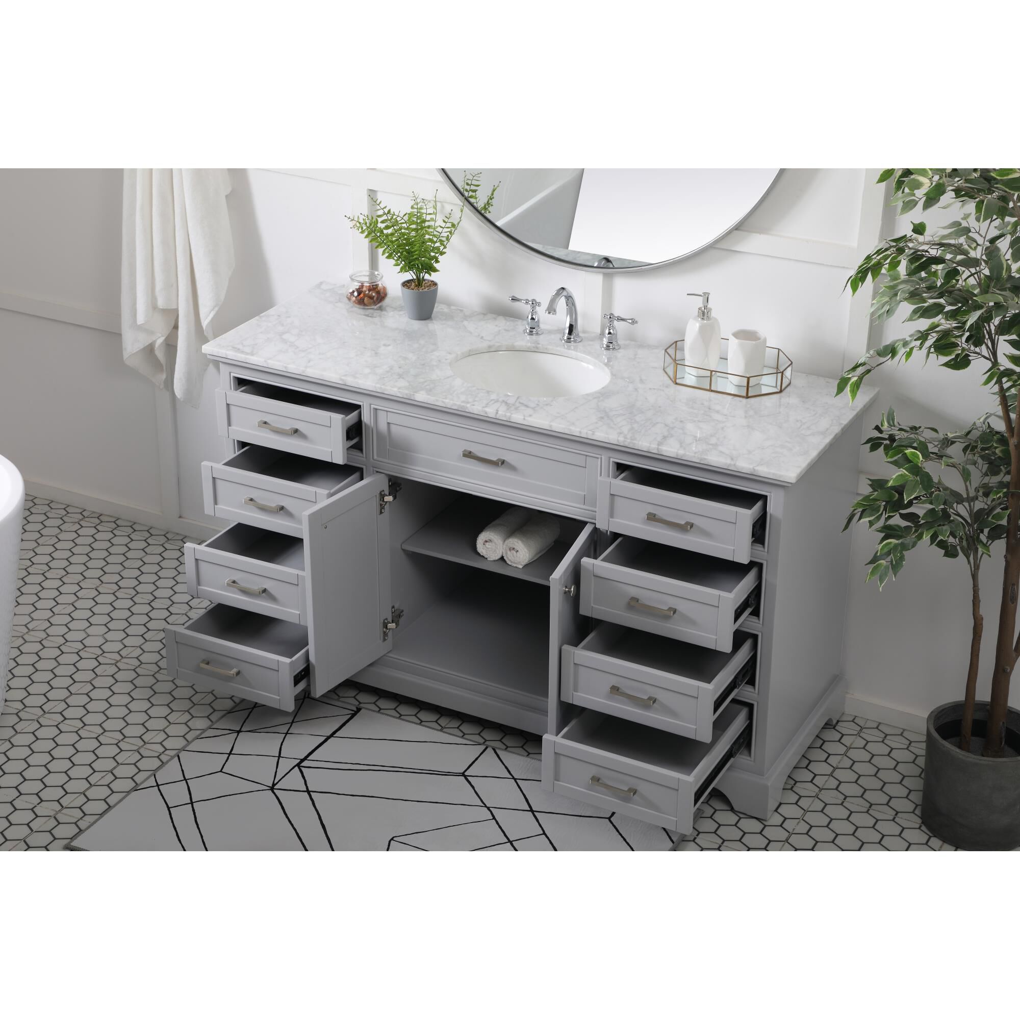 Americana Bath Vanity by Elegant Decor