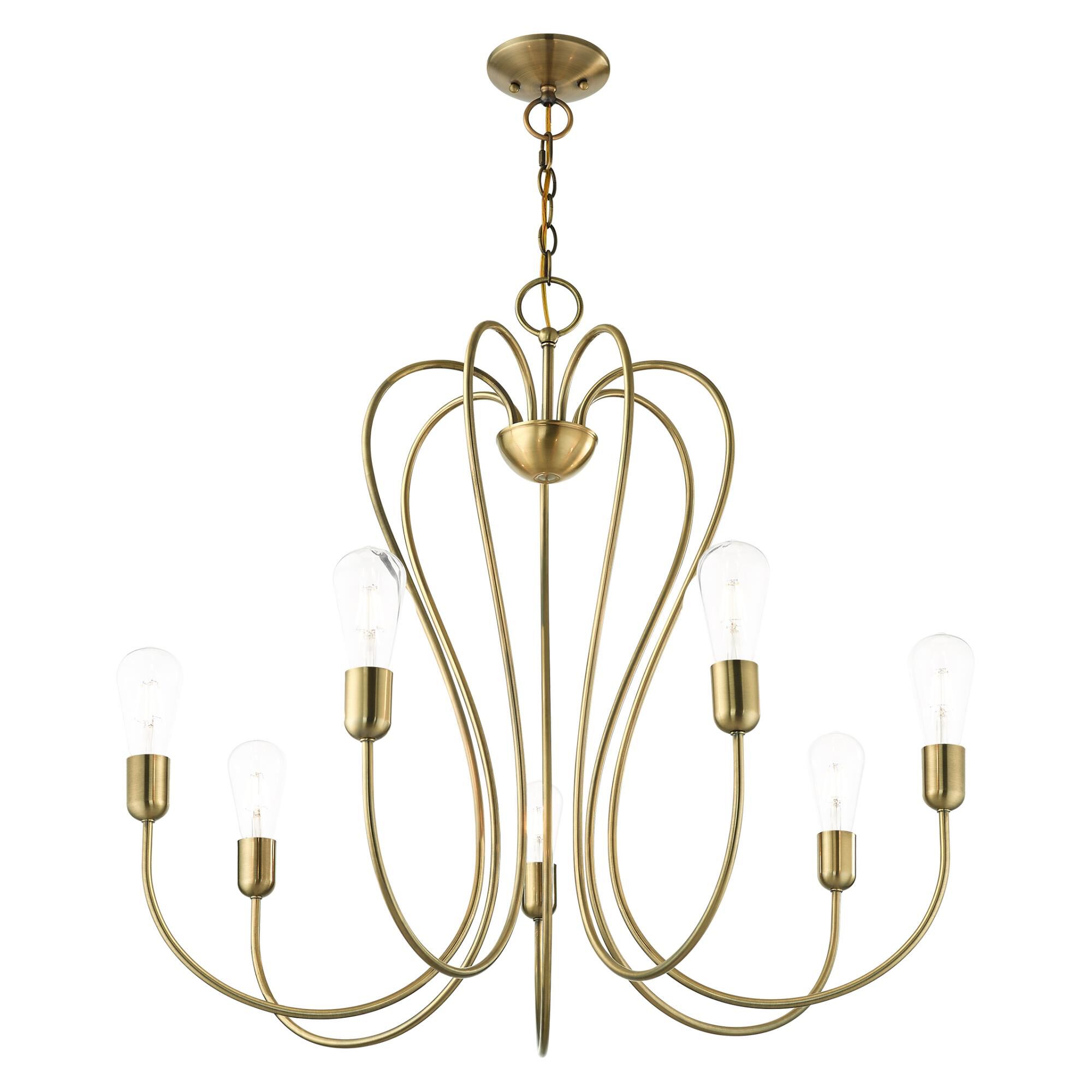 Shown in Antique Brass finish