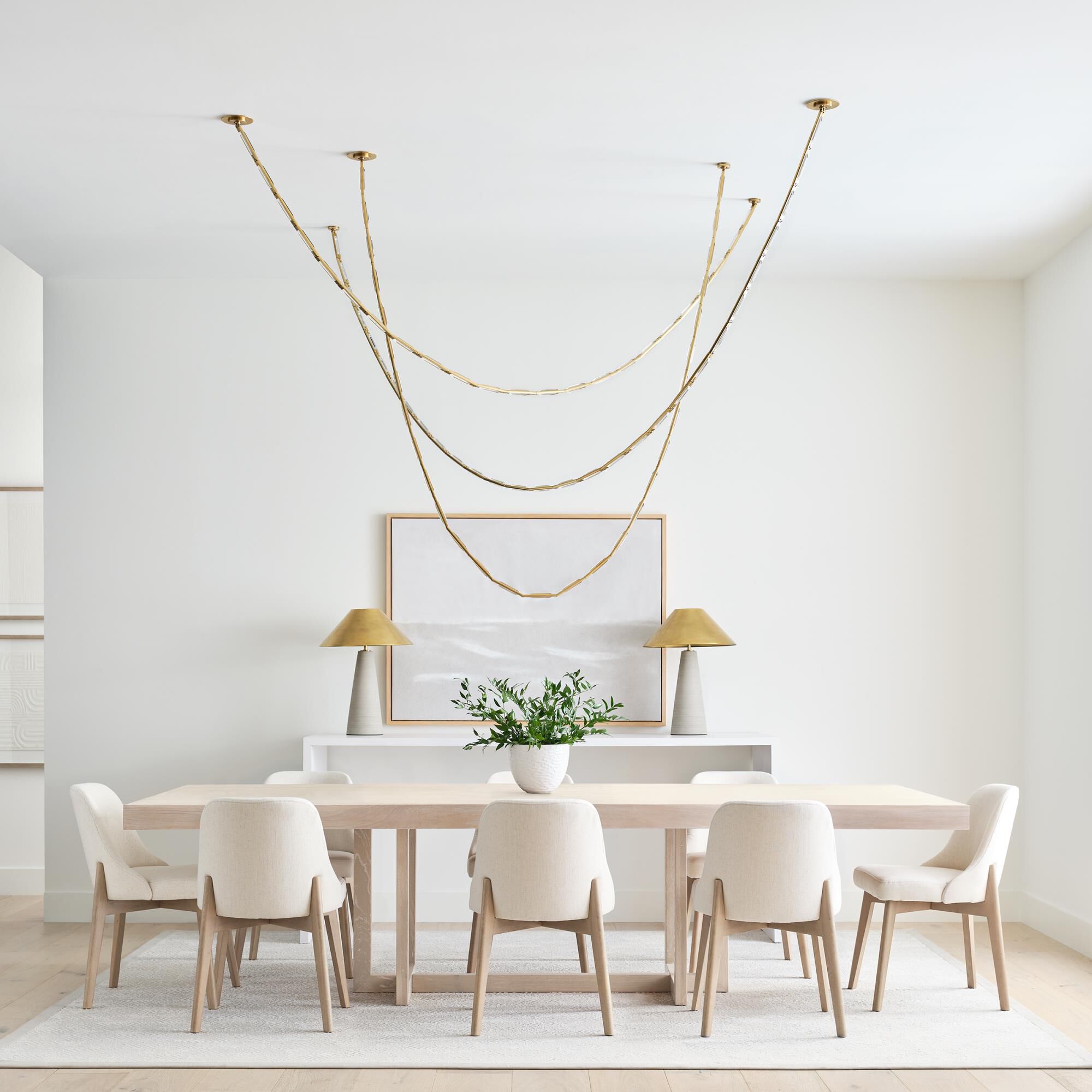 点灯式　NICHOLAS Sean Lavin Catena 153 Inch Chandelier | Capitol Lighting