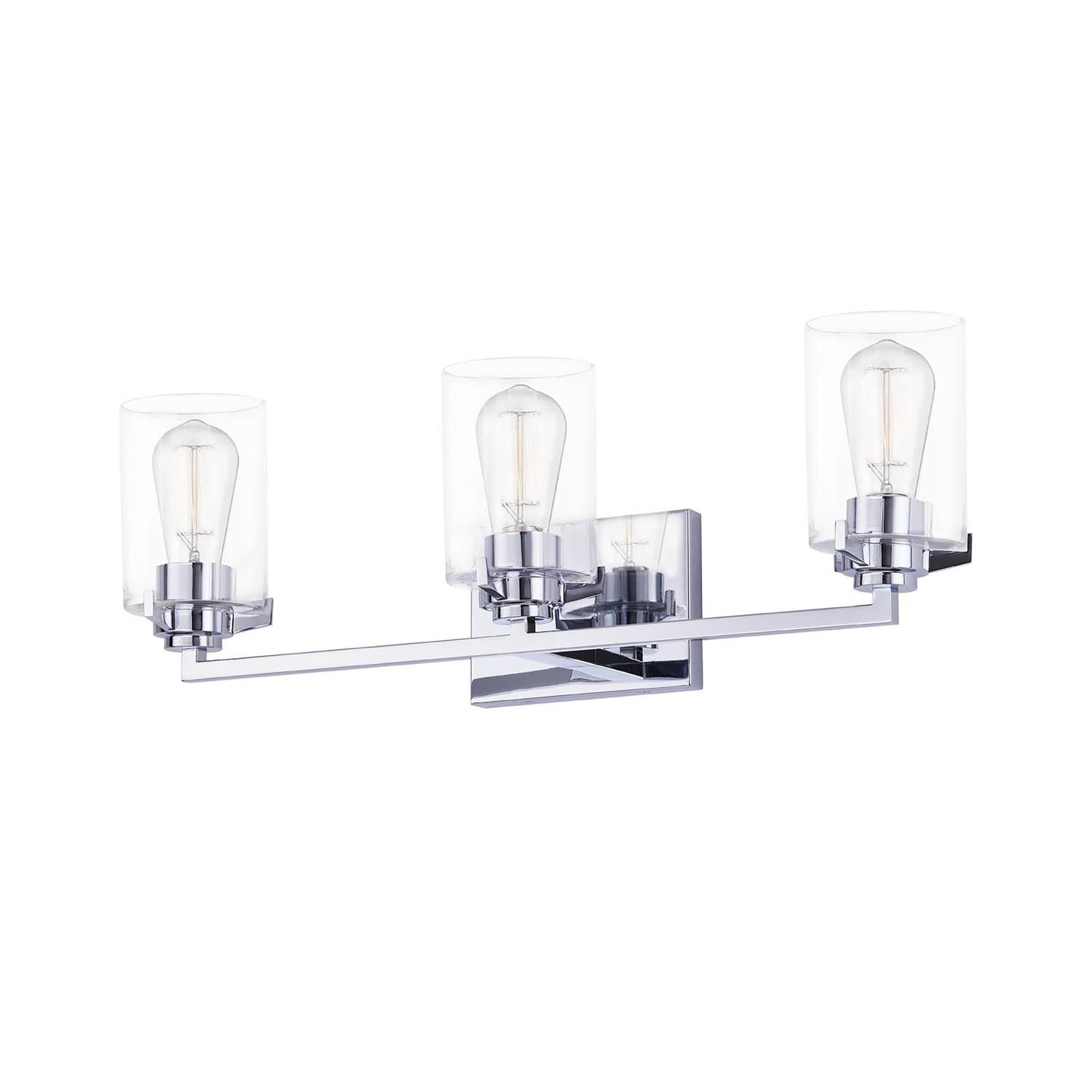 Fusion - Cilindro 24 Inch 3 Light Bath Vanity Light by Justice Design Group
