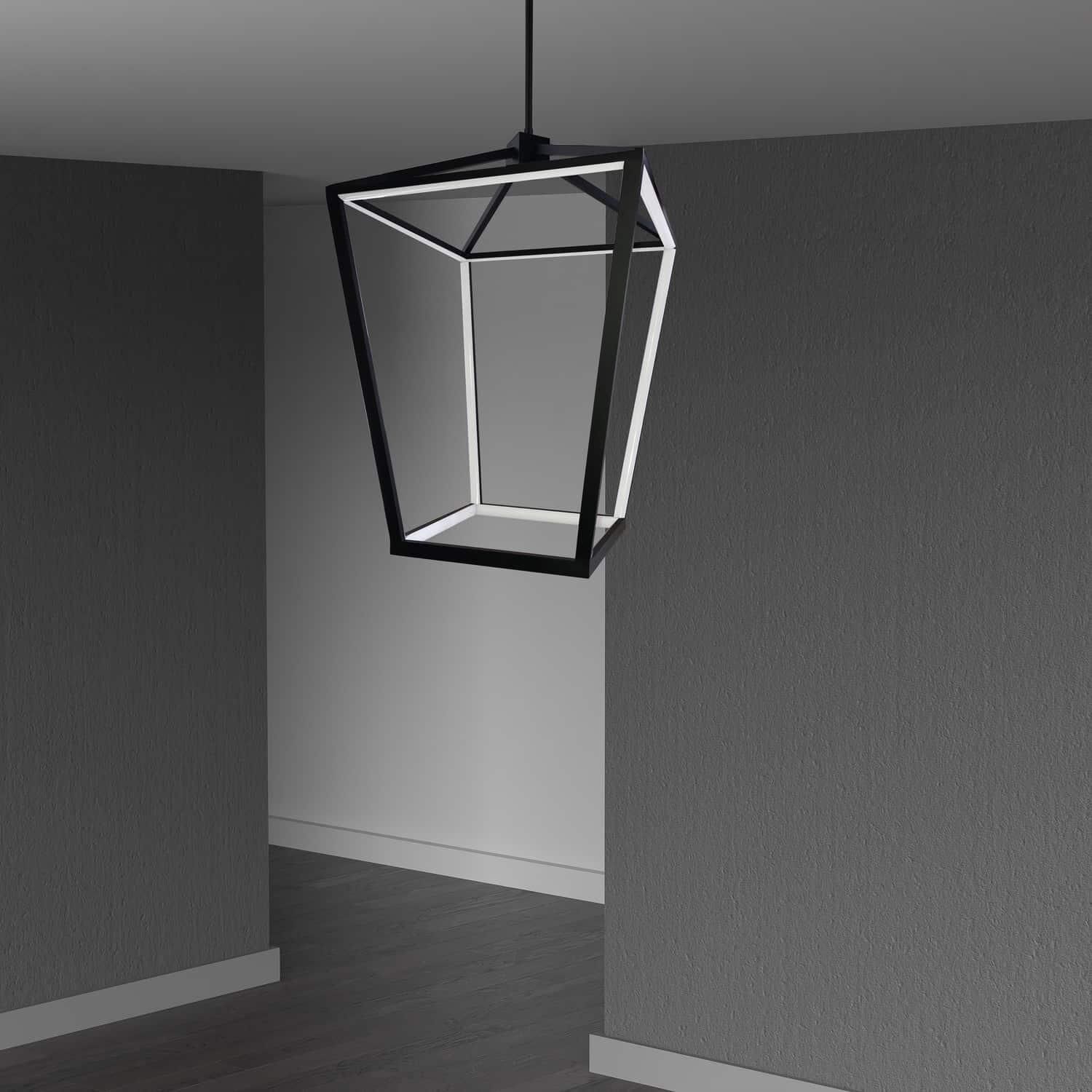 Cage 17 Inch LED Large Pendant by Dainolite