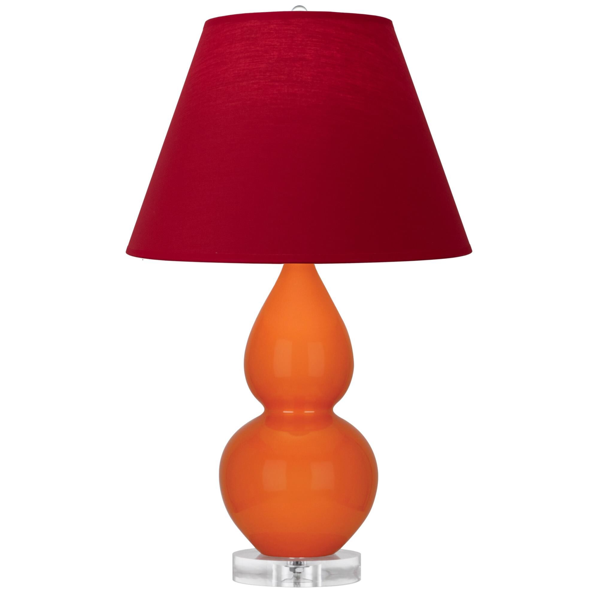 Small Double Gourd 23 Inch Table Lamp by Robert Abbey