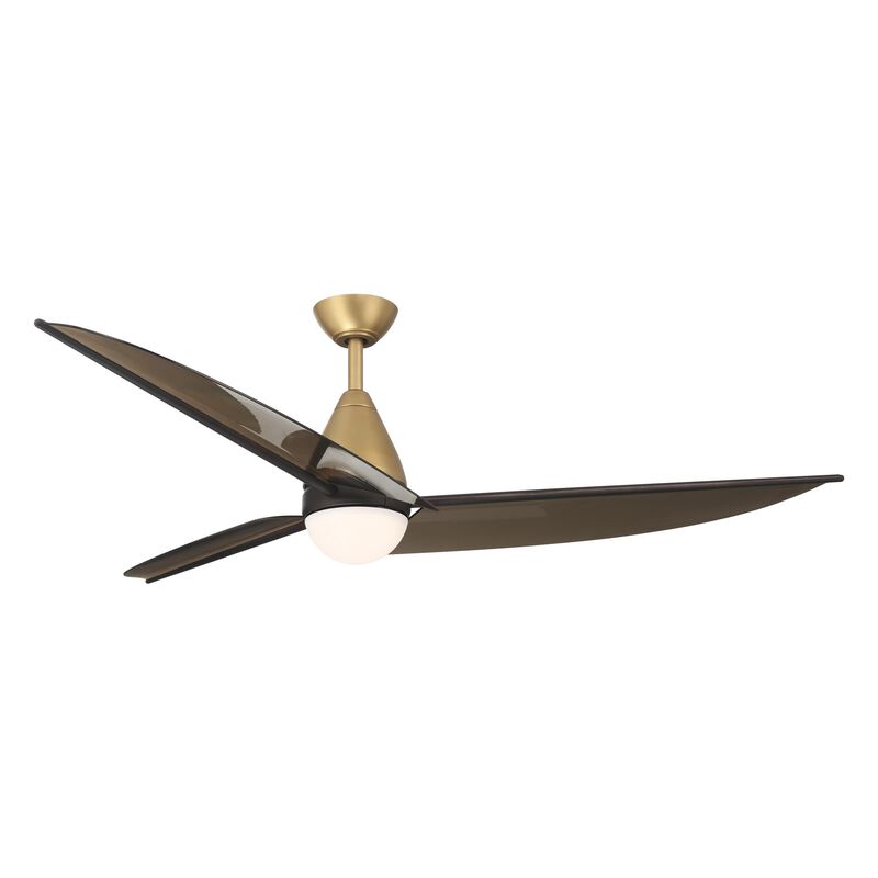 Lirden 65 Inch Ceiling Fan with Light Kit by Minka Aire