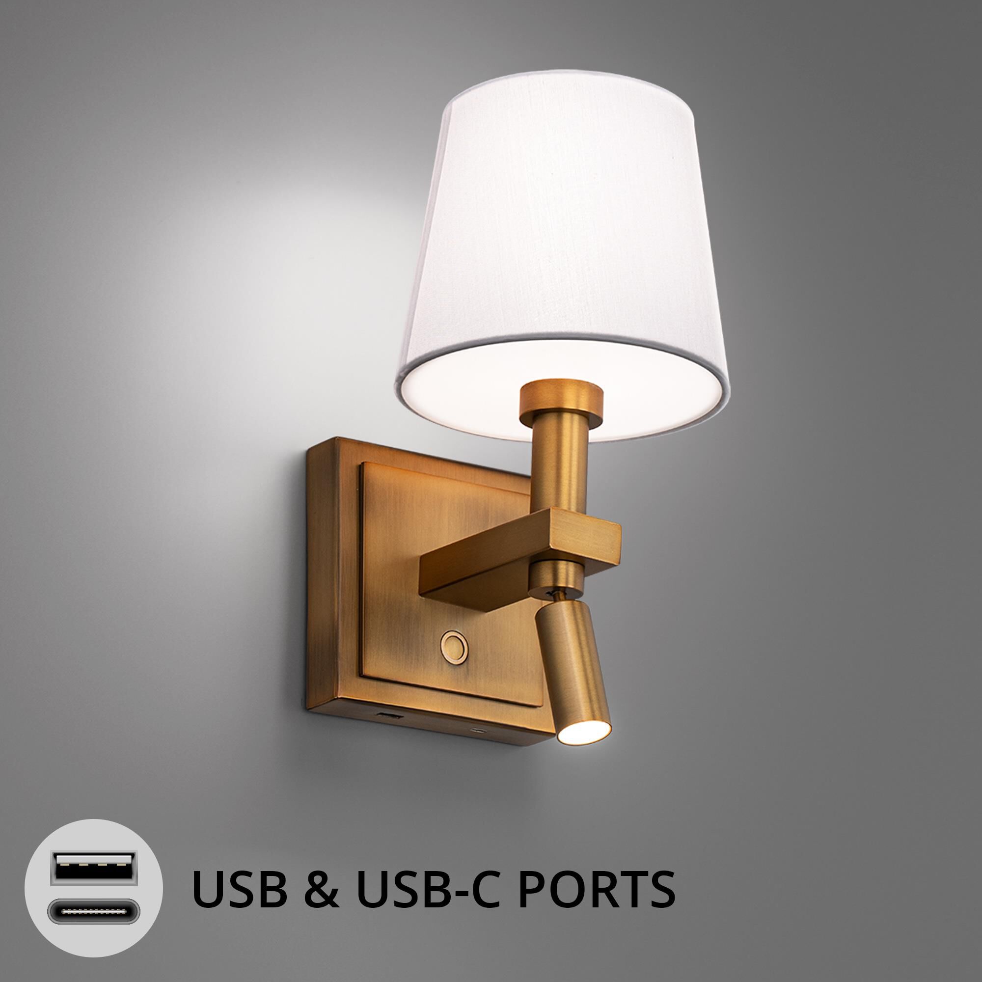 Chloe 11 Inch Wall Sconce by dweLED