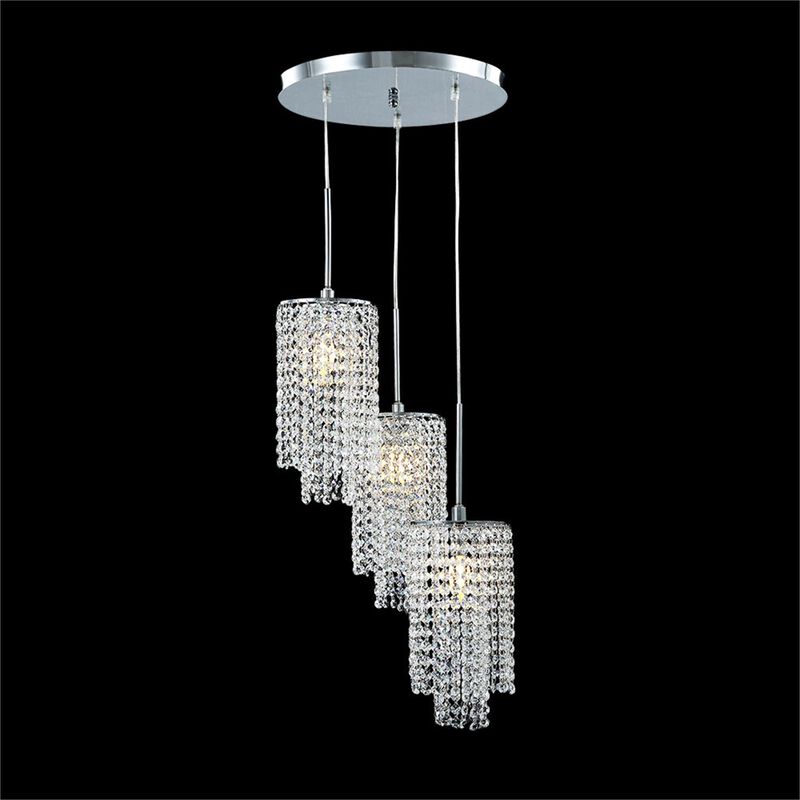 Contemporary Multi Light Pendant by James R. Moder
