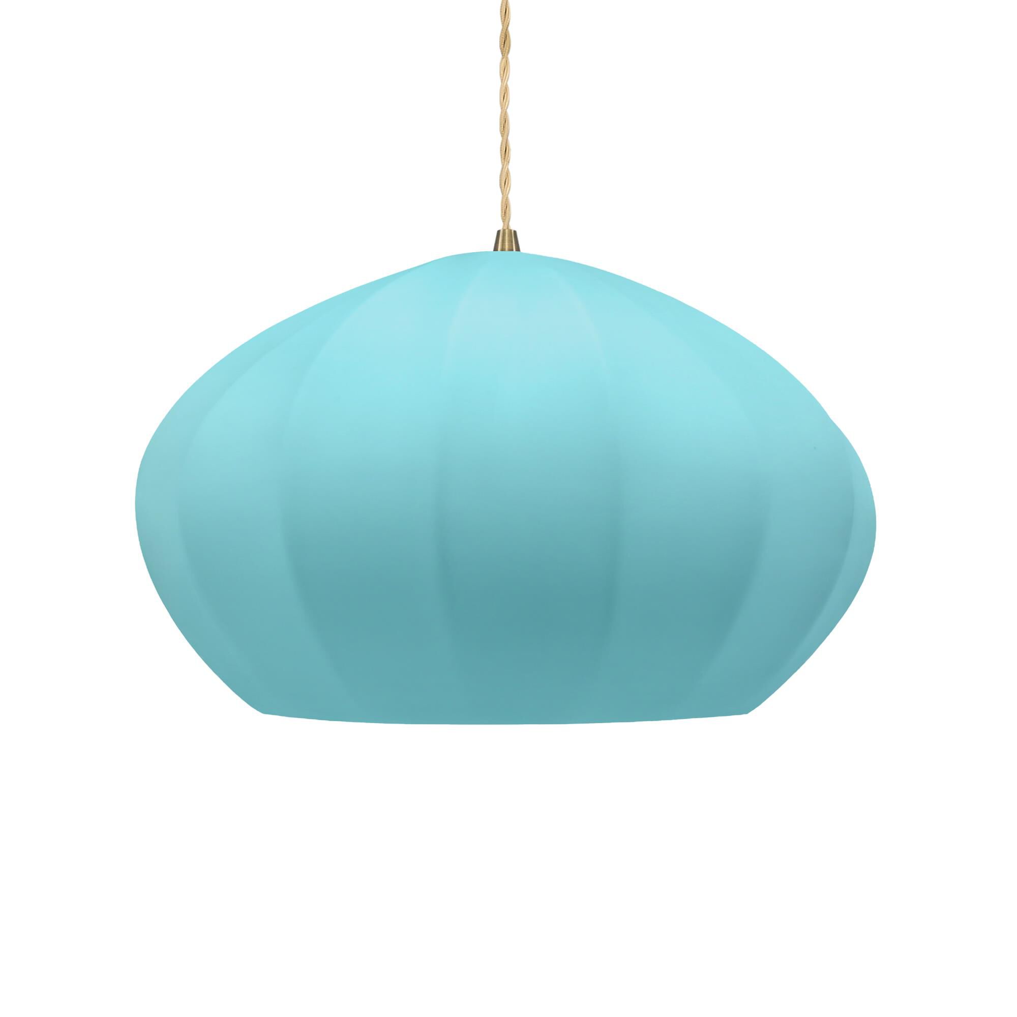 Shown in Antique Brass finish and Reflecting Pool shade