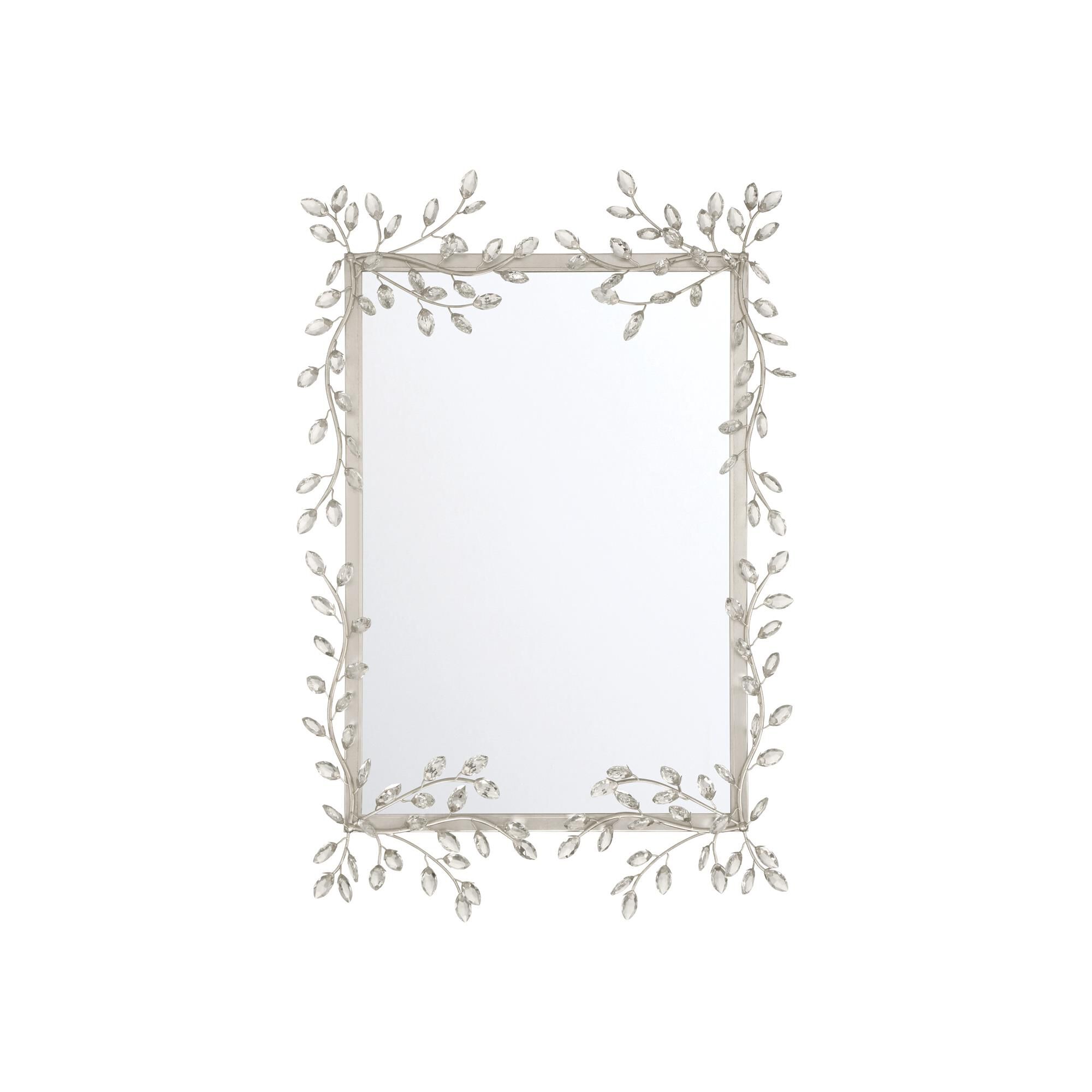 Shown in Clear and Silver Leaf finish