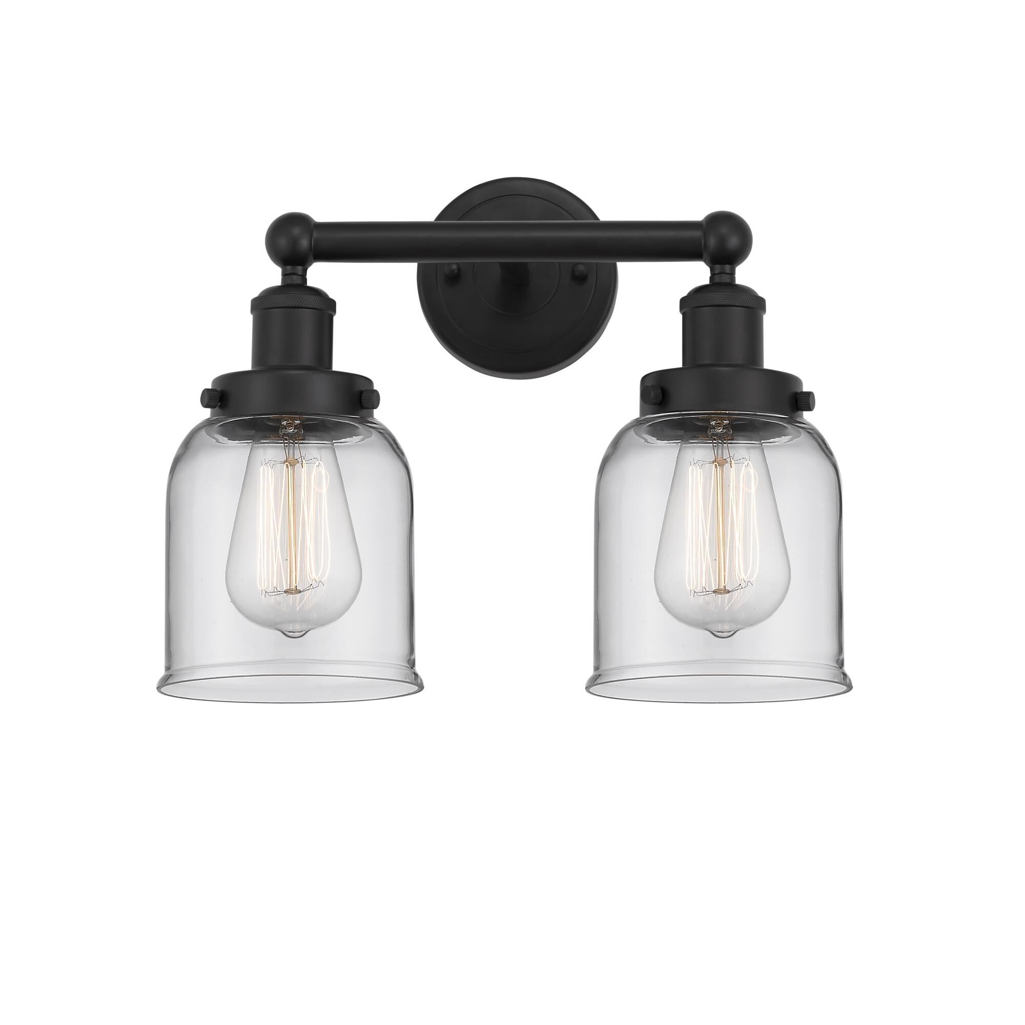 Shown in Matte Black, Clear finish and Clear glass and Clear Glass shade