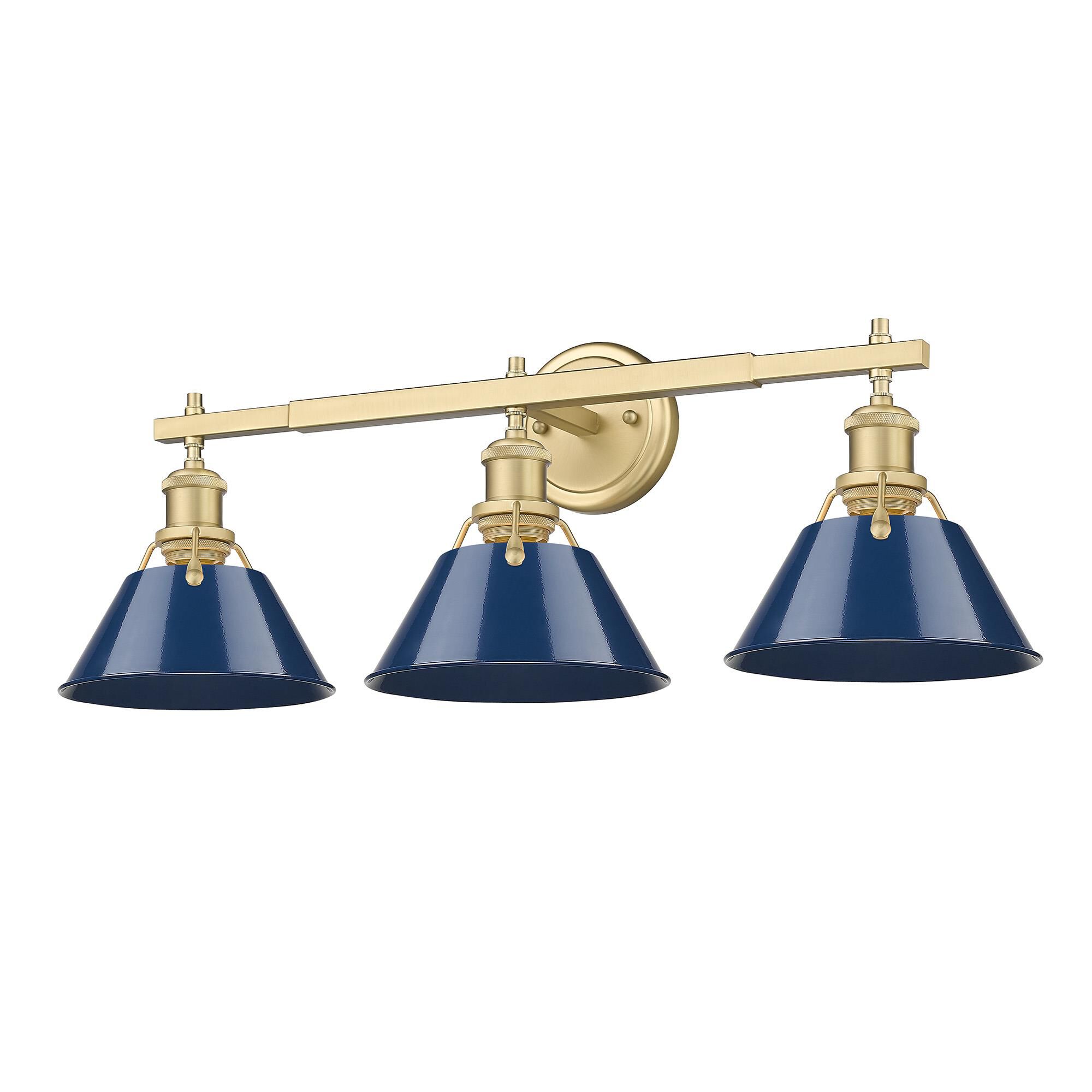 Orwell 27 Inch Bath Vanity Light by Golden Lighting
