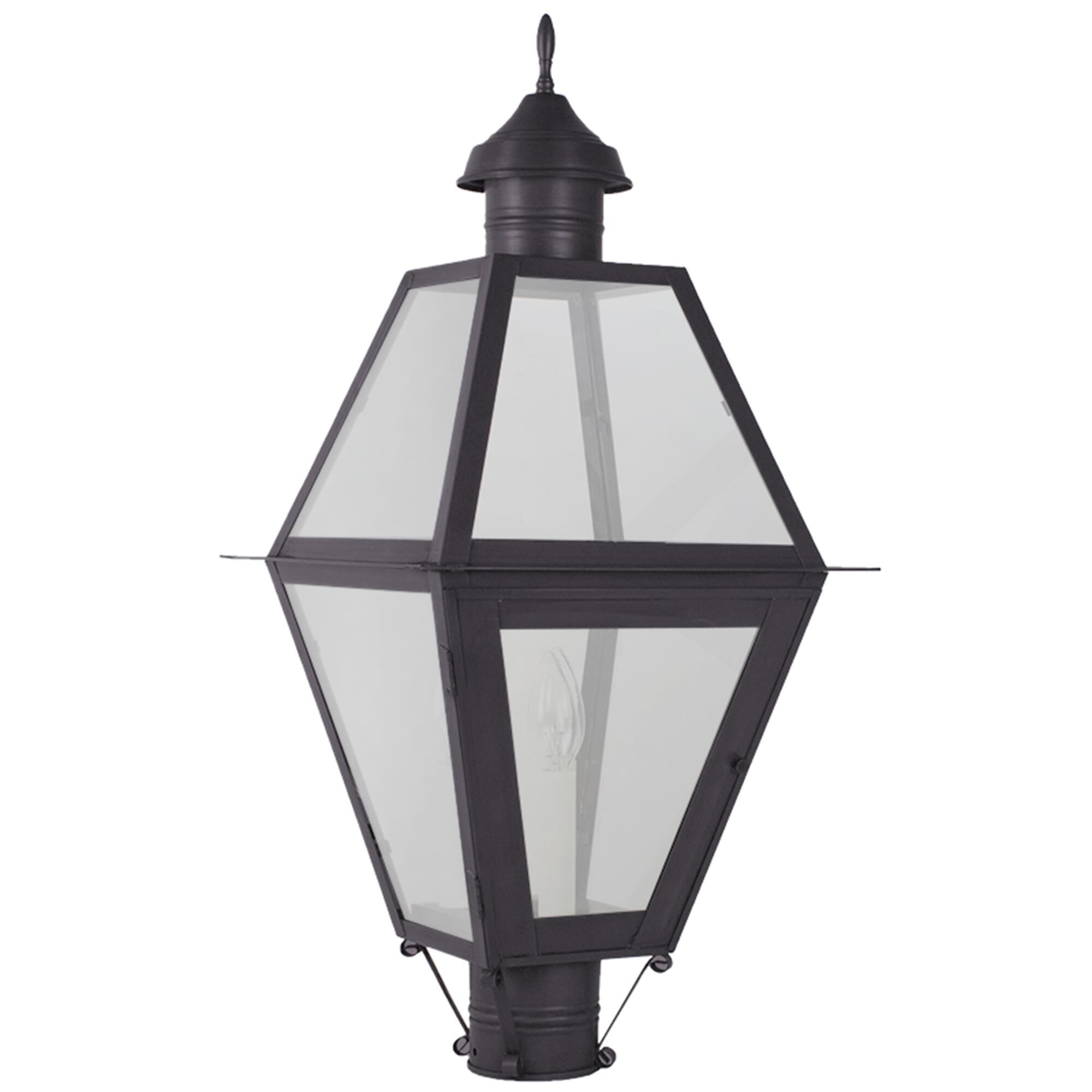 Boston 27 Inch 3 Light Outdoor Post Lamp,