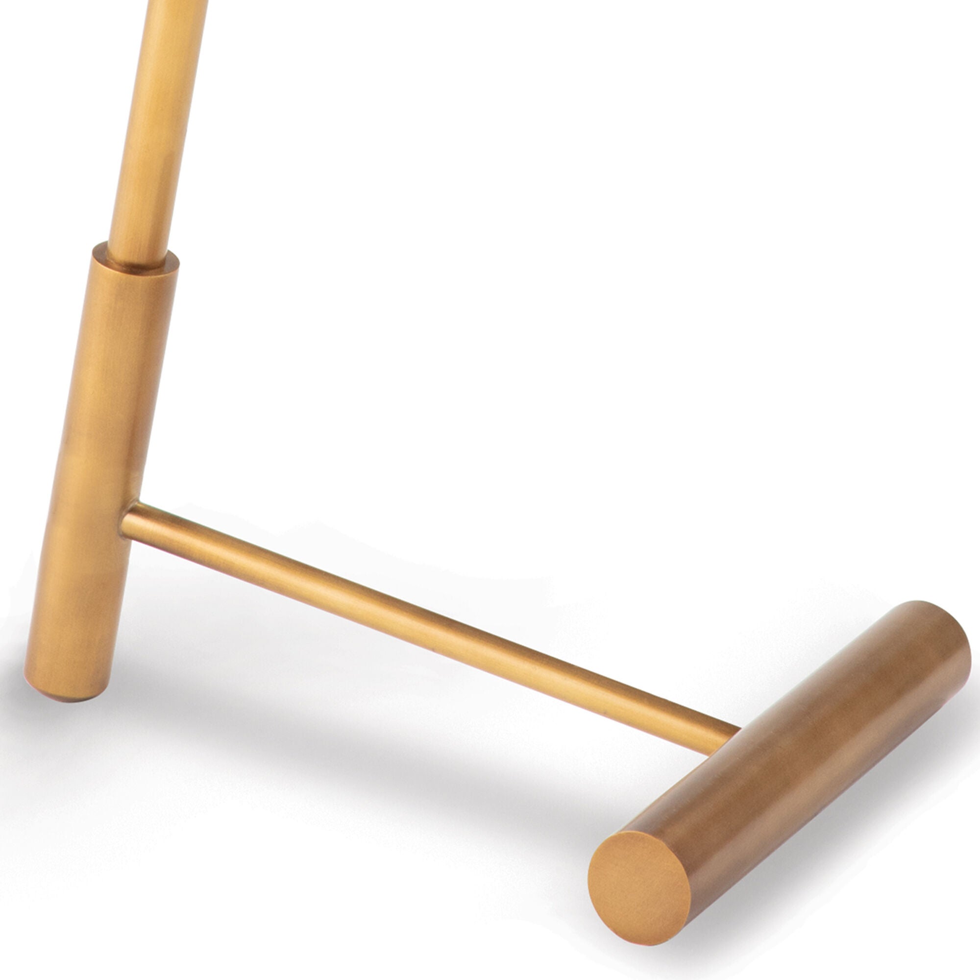 Shown in Blackened Brass finish and - None - shade