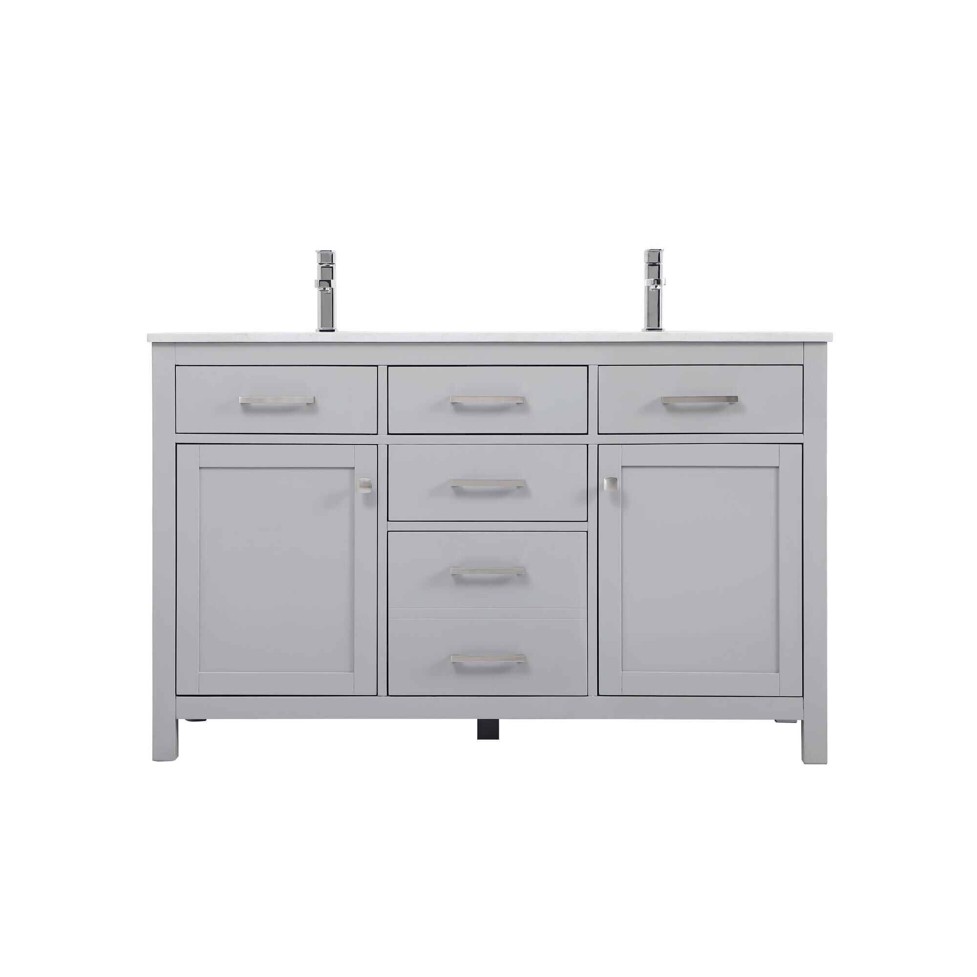 Lewis 54 Inch Bath Vanity by Elegant Decor