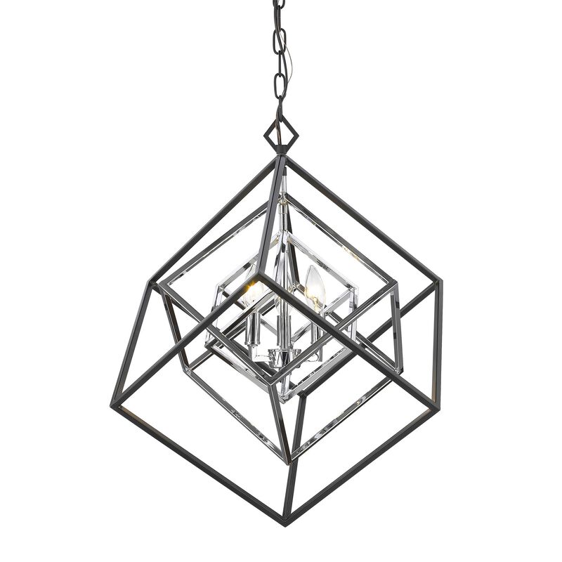 Euclid 23 Inch Cage Pendant by Z-Lite
