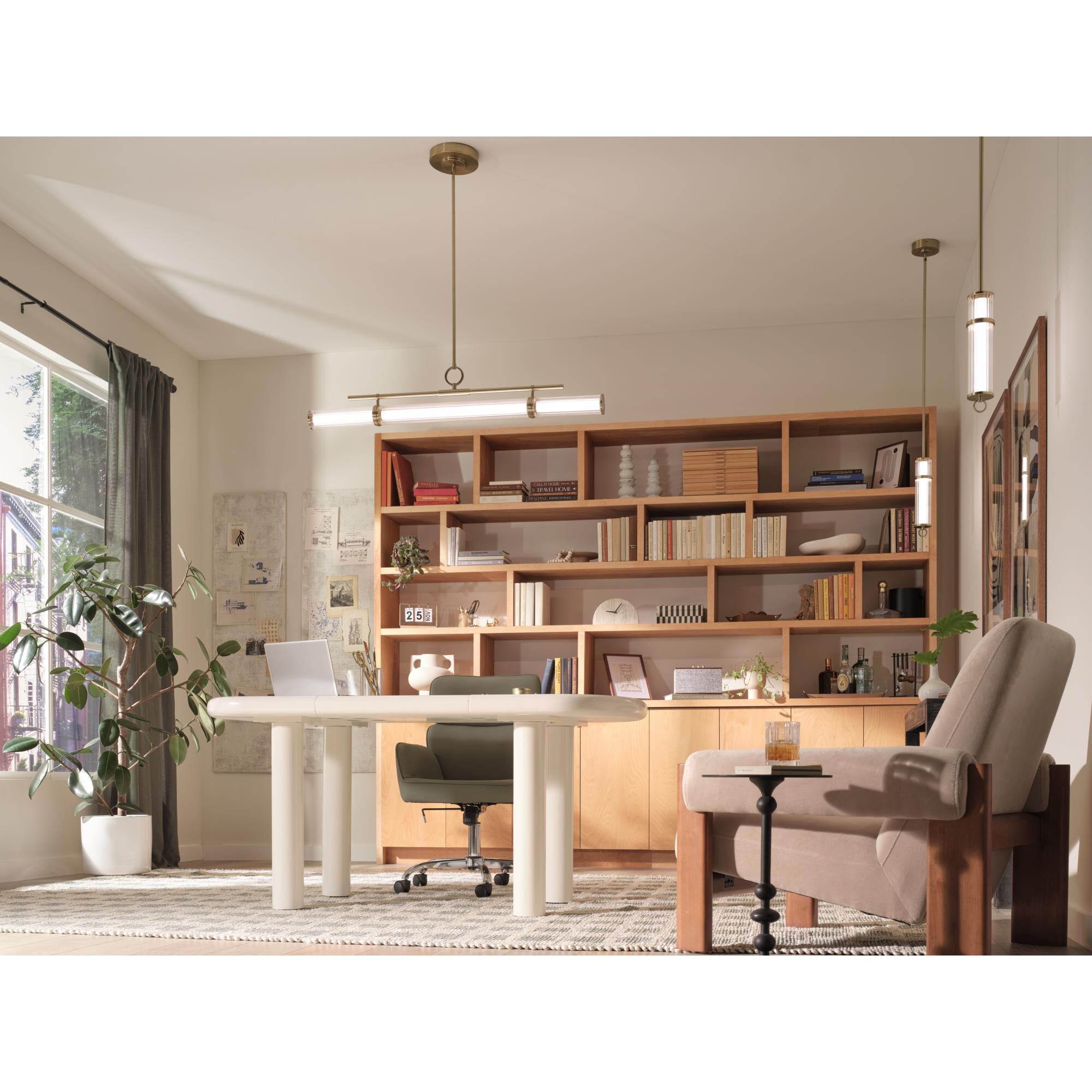 Riven 48 Inch Linear Suspension Light by Kichler Lighting