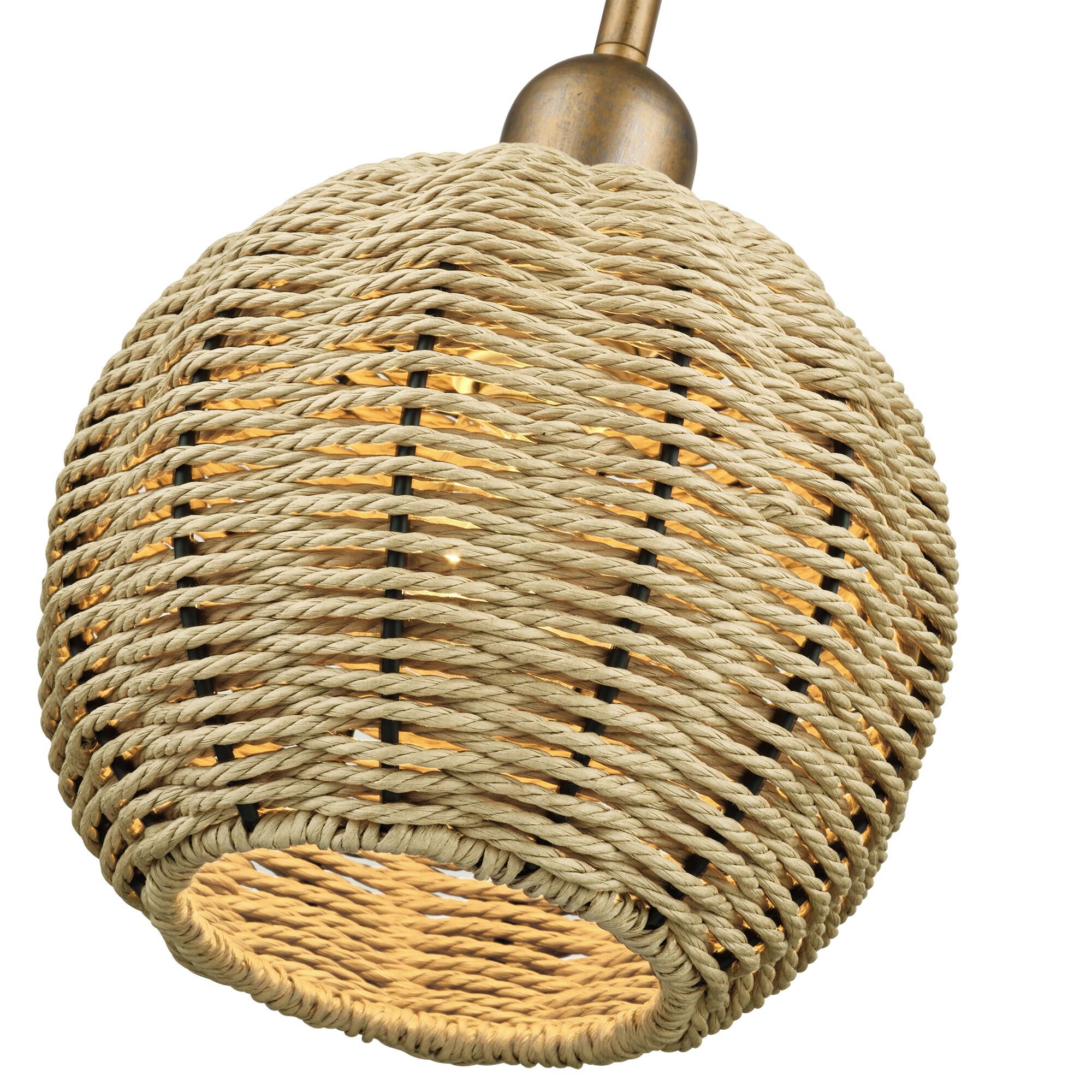 Summervine 8 Inch Mini Pendant by Livex Lighting