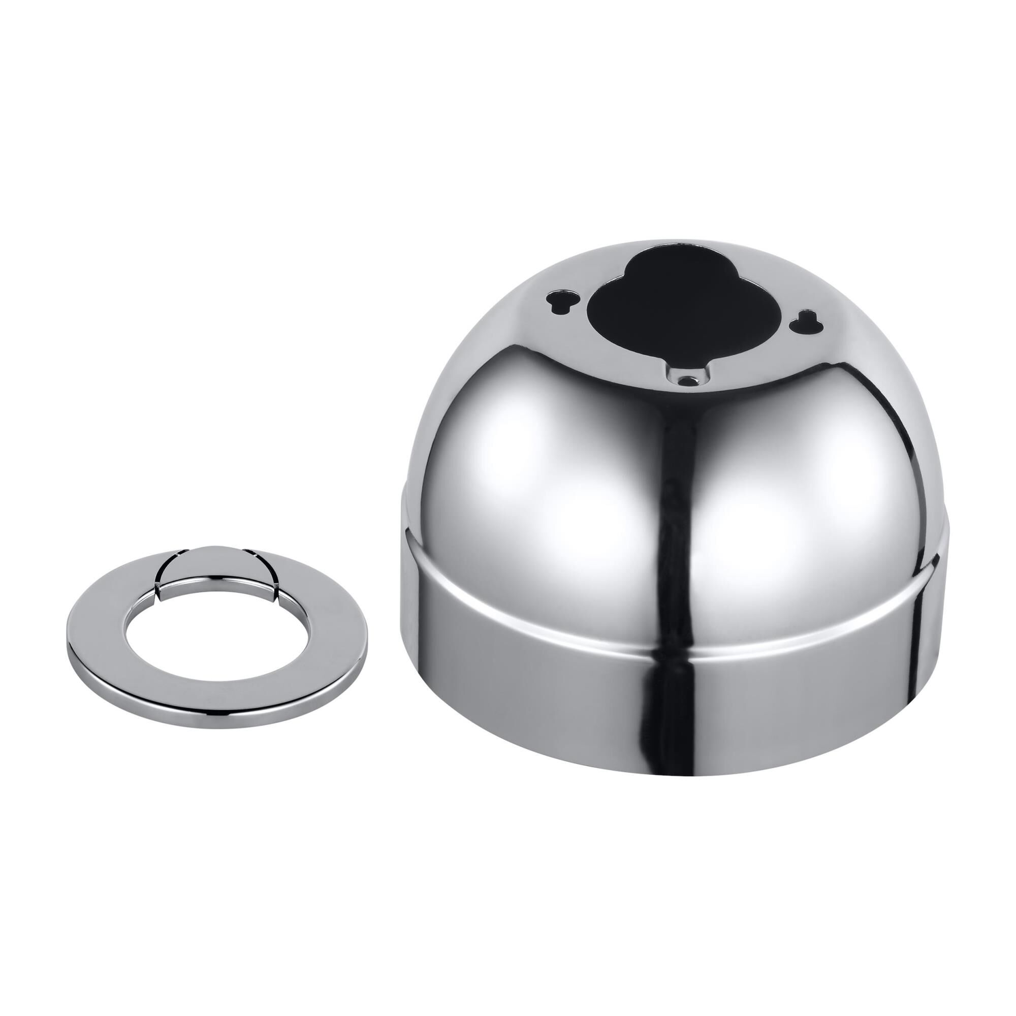 Shown in Chrome finish