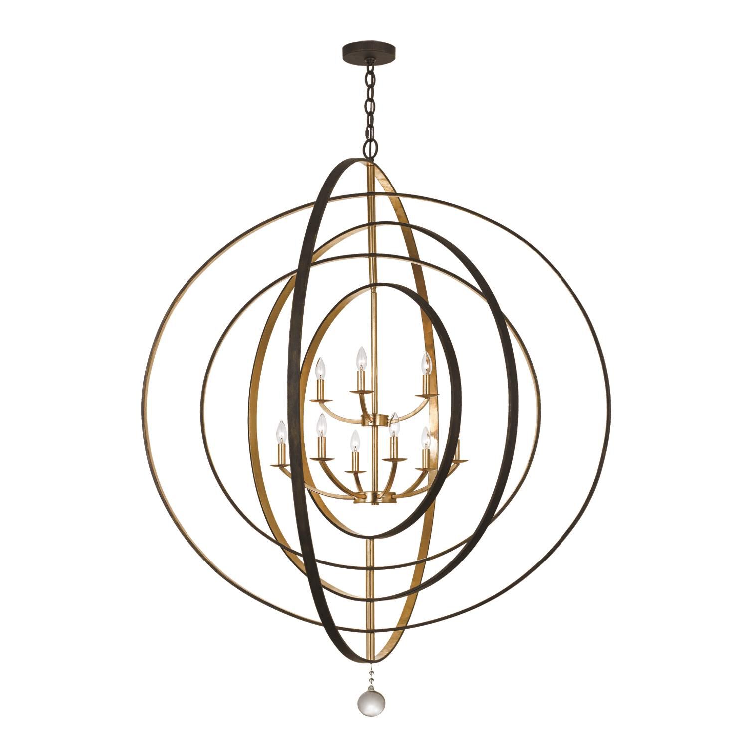 Shown in English Bronze + Antique Gold finish