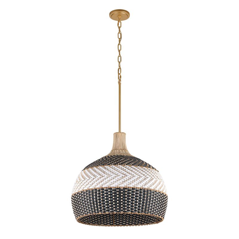 Zanzibar 21 Inch Pendant Light by Crystorama