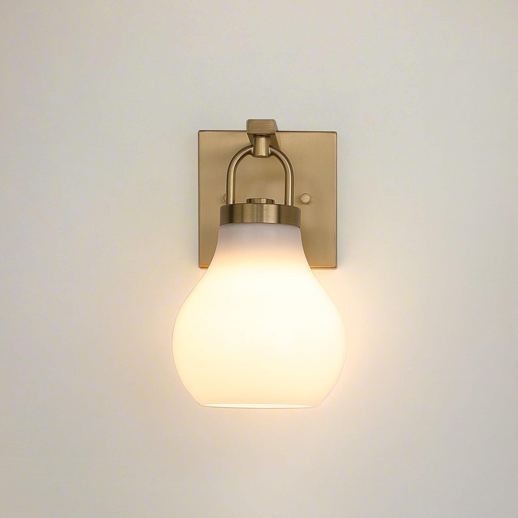 Mansfield 6 Inch Bath Vanity Light by Eglo Lighting