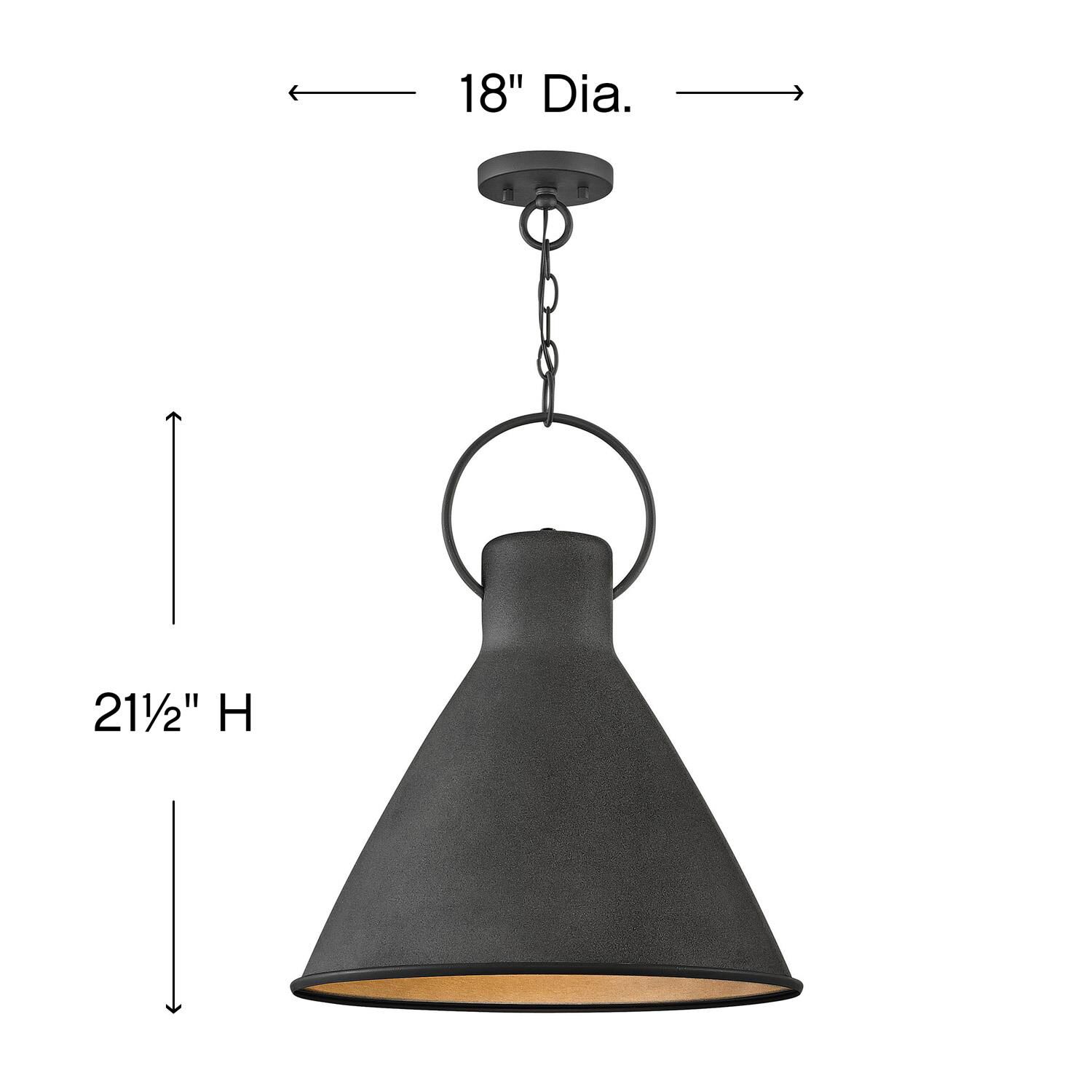 Hinkley Lighting Winnie 18 Inch LED Large Pendant