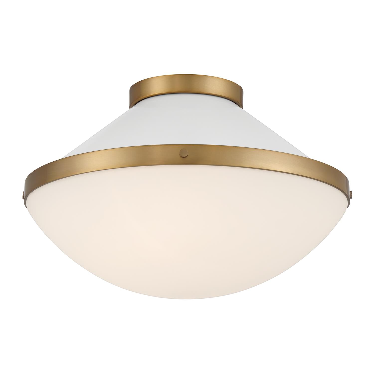 Xander 16 Inch Semi Flush Mount by Crystorama