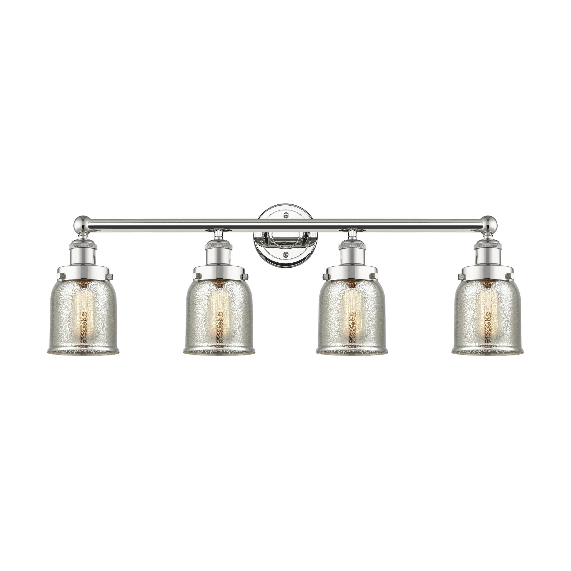 Shown in Polished Nickel finish and Silver Plated Mercury glass