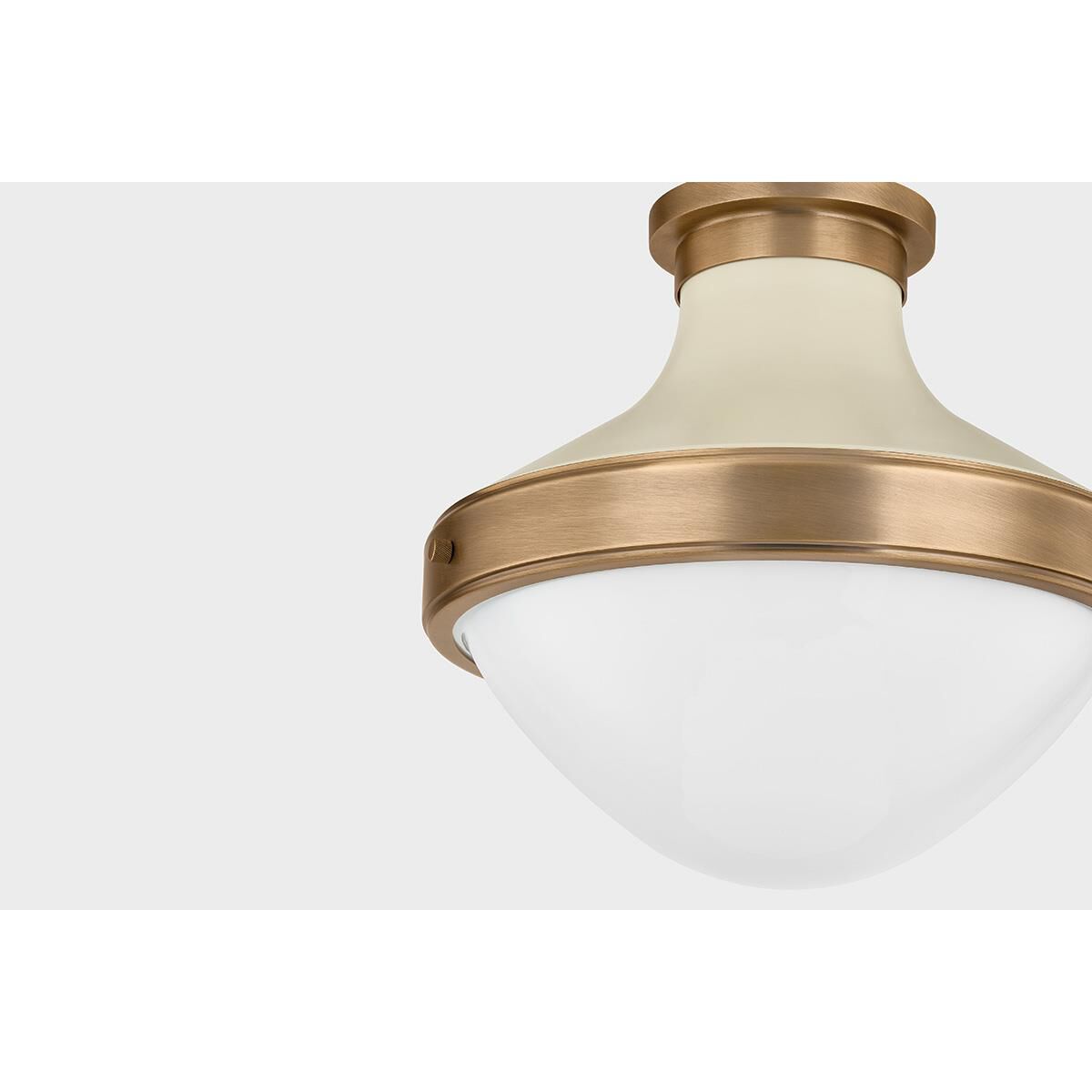 Maxton 14 Inch Semi Flush Mount by Troy Lighting