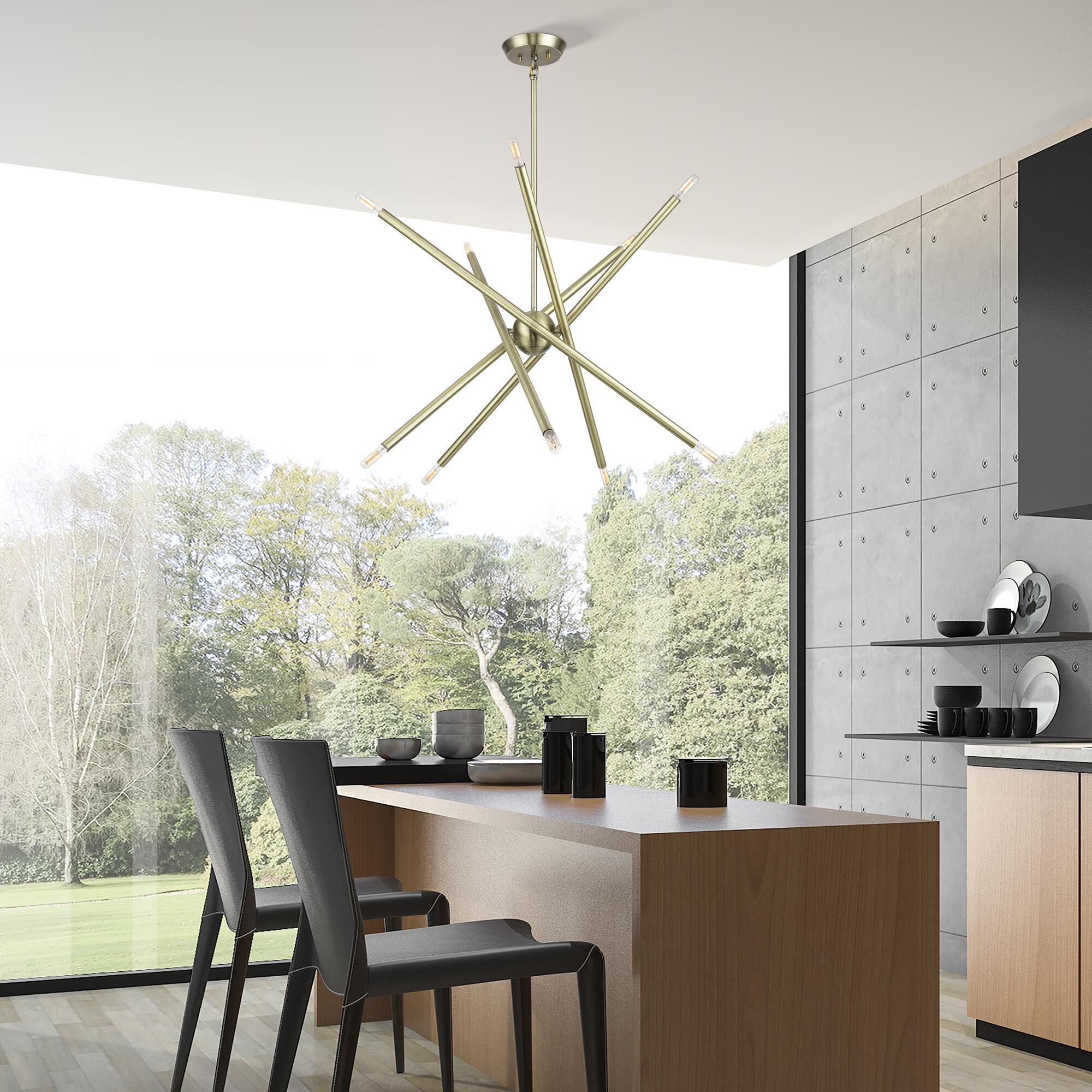 Soho 28 Inch Chandelier by Livex Lighting