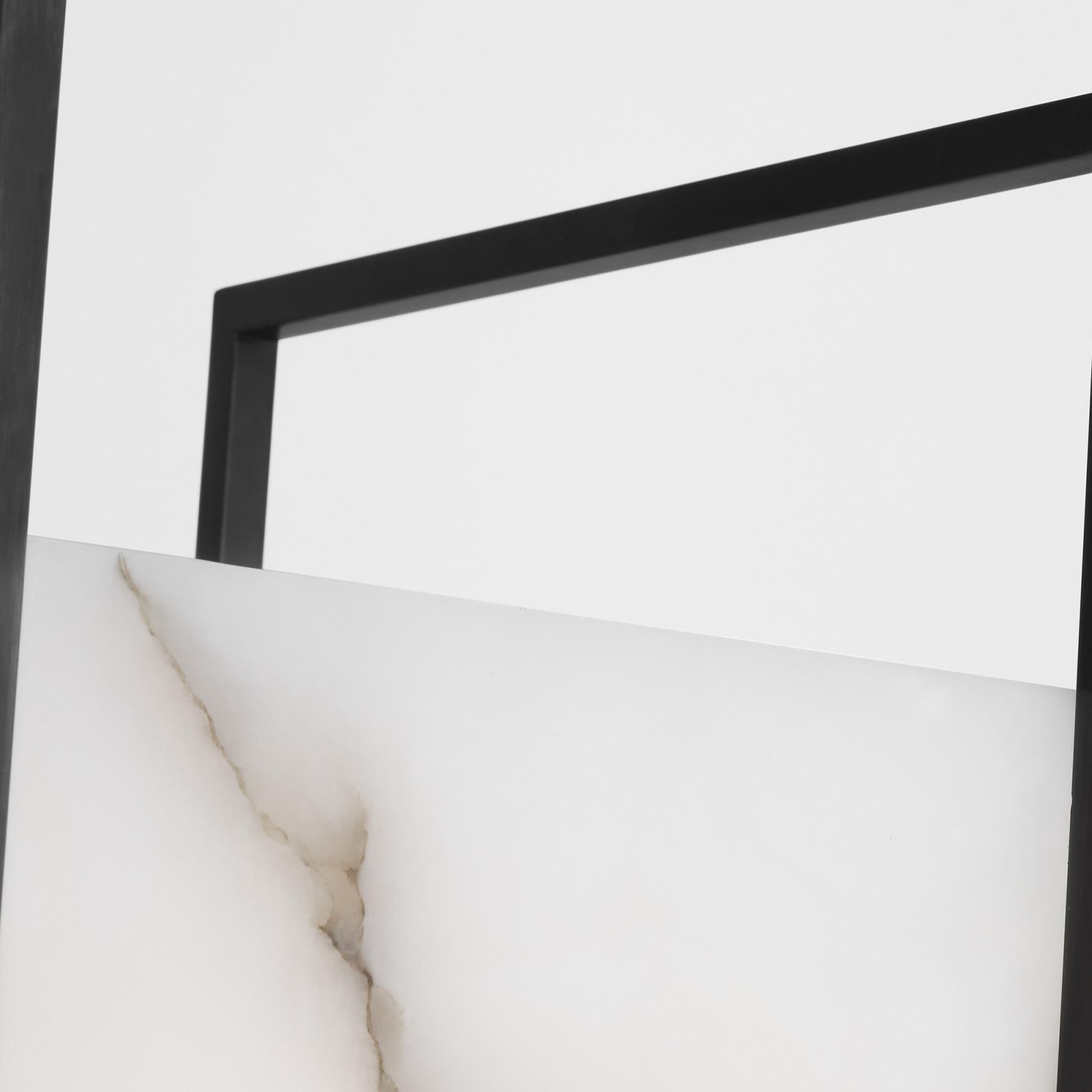 Shown in Bronze finish and Alabaster shade