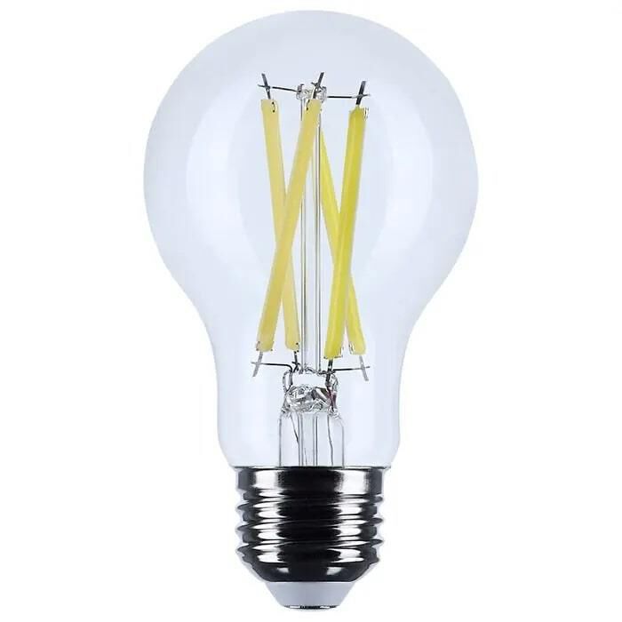 Medium Base E26 A19 3500K LED Light Bulb by Satco
