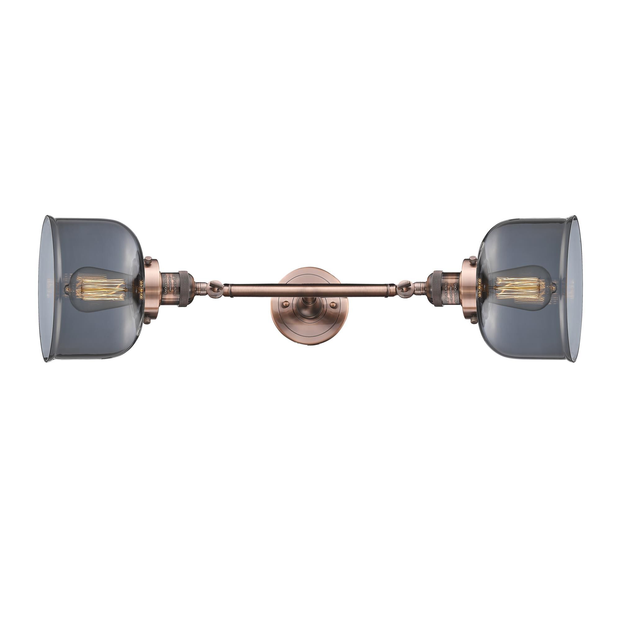 Bruno Marashlian Large Bell 23 Inch 2 Light LED Bath Vanity Light by Innovations Lighting