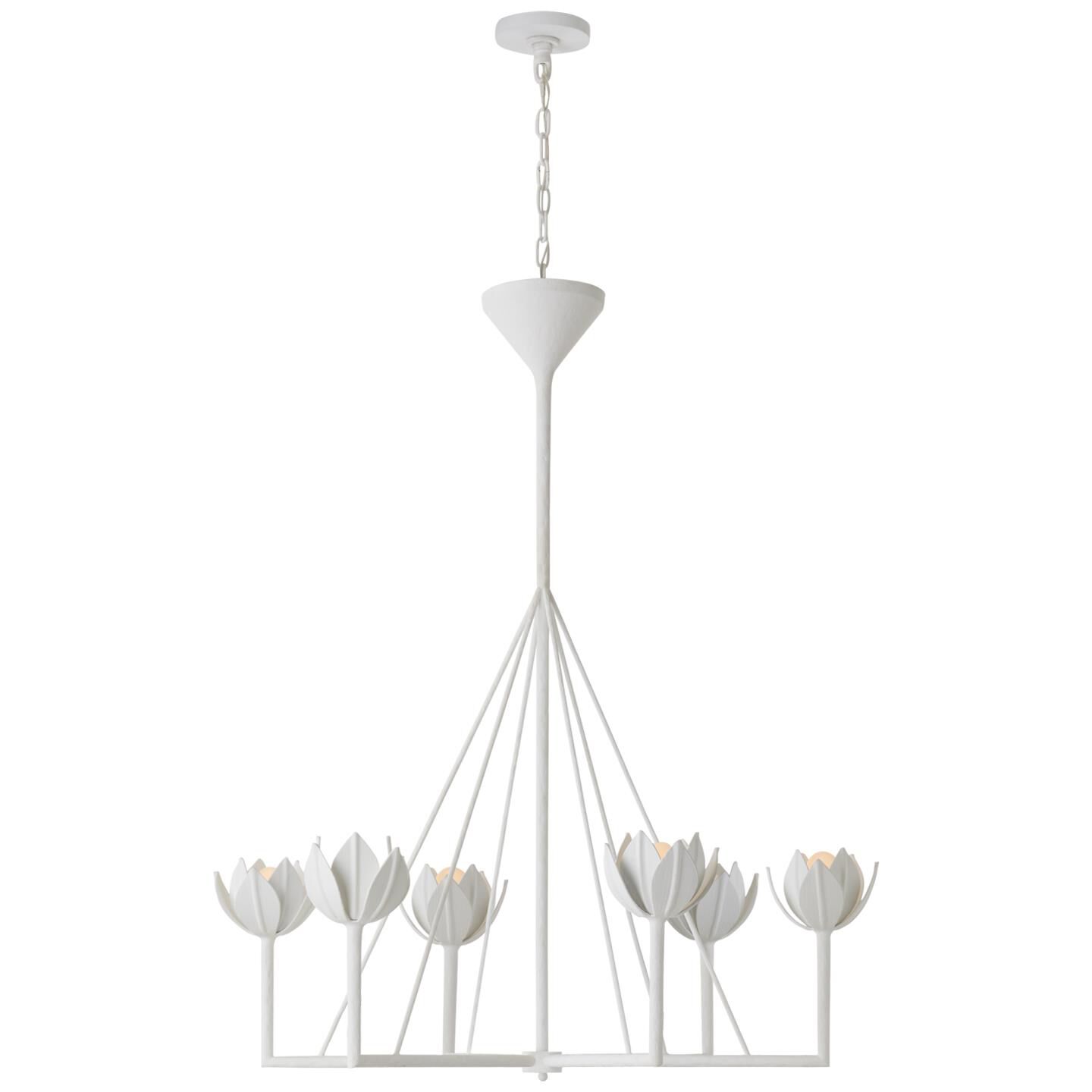Julie Neill Alberto 40 Inch 6 Light Chandelier by Visual Comfort Signature Collection
