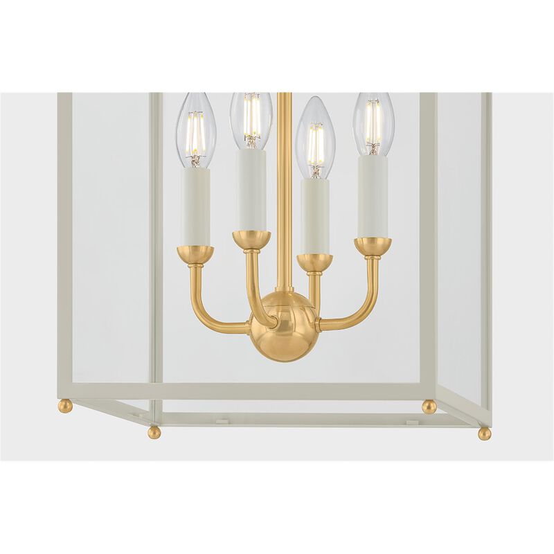 Mark D. Sikes Houghton Small Lantern Pendant by Hudson Valley Lighting