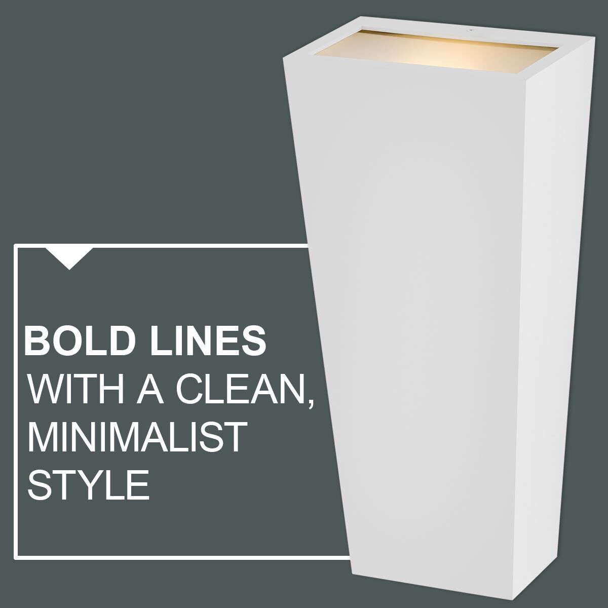 Cruz 11 Inch Tall 2 Light LED Outdoor Wall Light by Hinkley Lighting