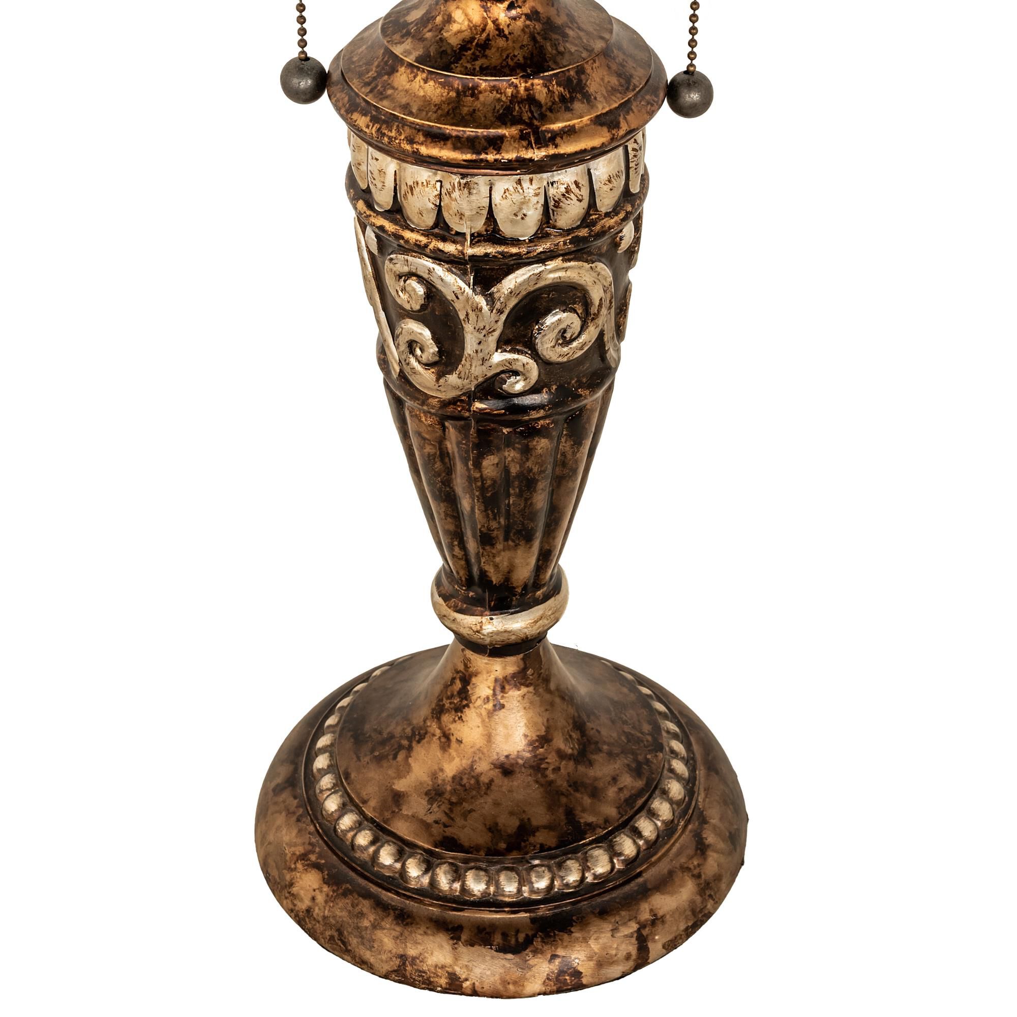 Shown with Silver;Gold glass