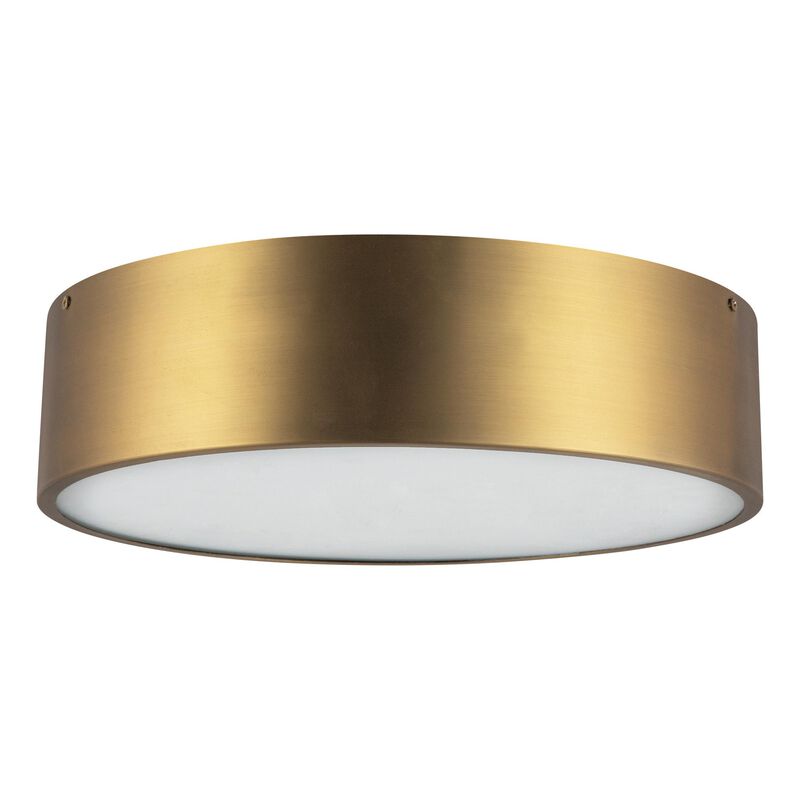 Brisbane 16 Inch 3 Light Flush Mount by Alora Mood