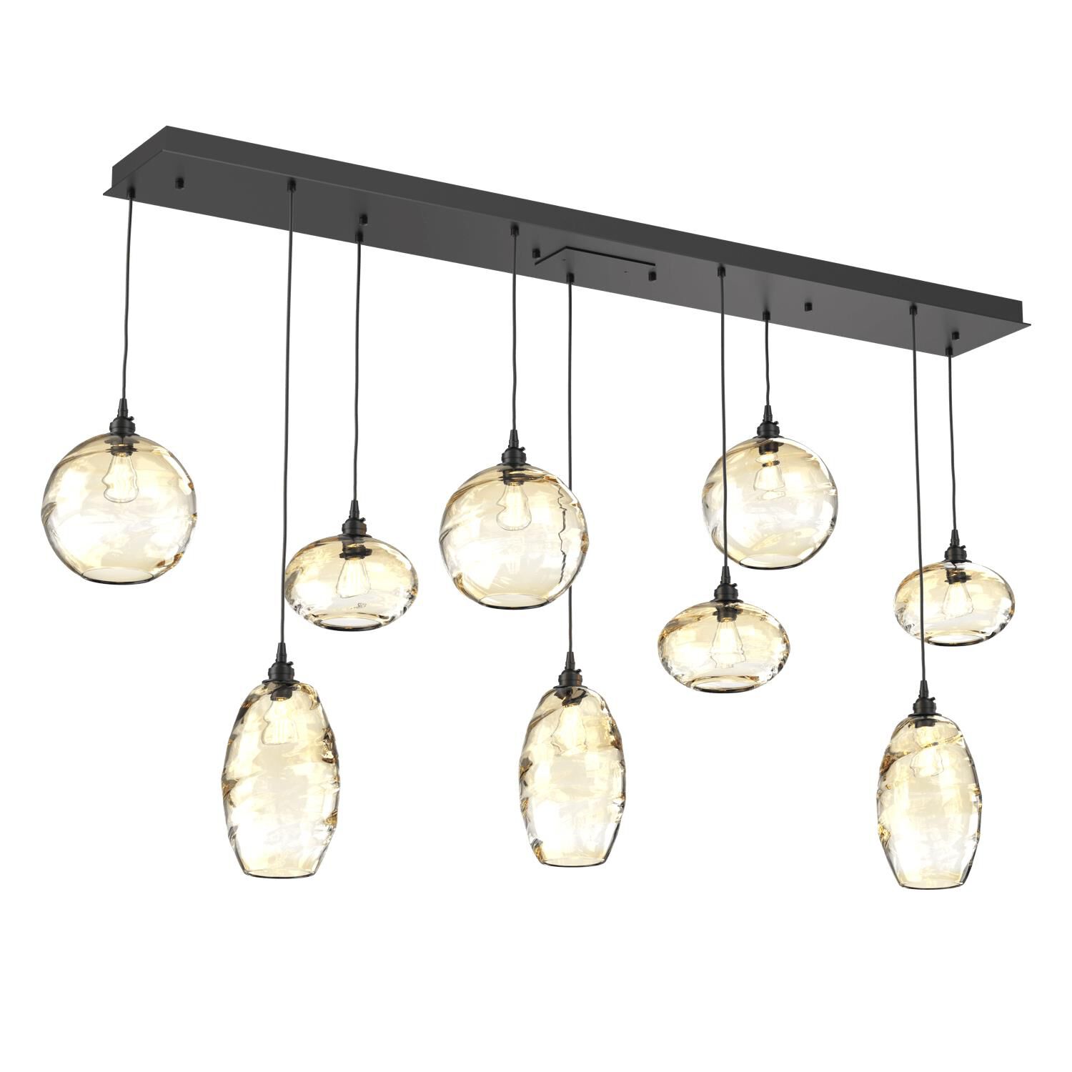 Misto 69 Inch 9 Light Linear Suspension Light by Hammerton Studio