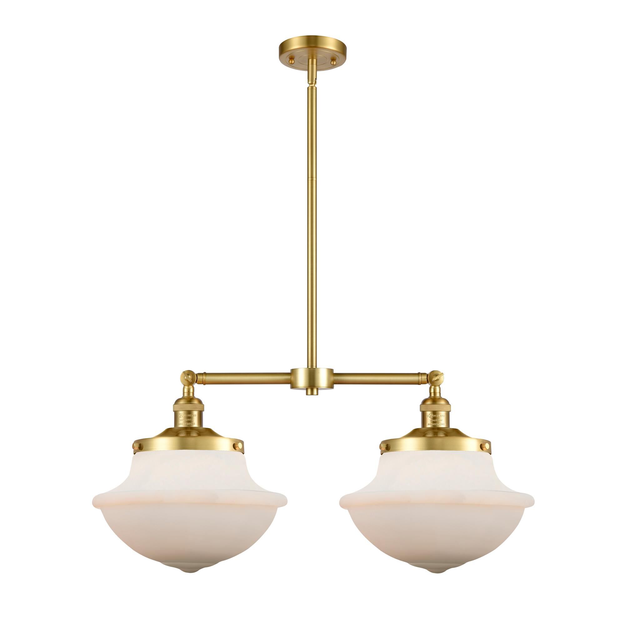 Bruno Marashlian Oxford 25 Inch 2 Light Chandelier by Innovations Lighting