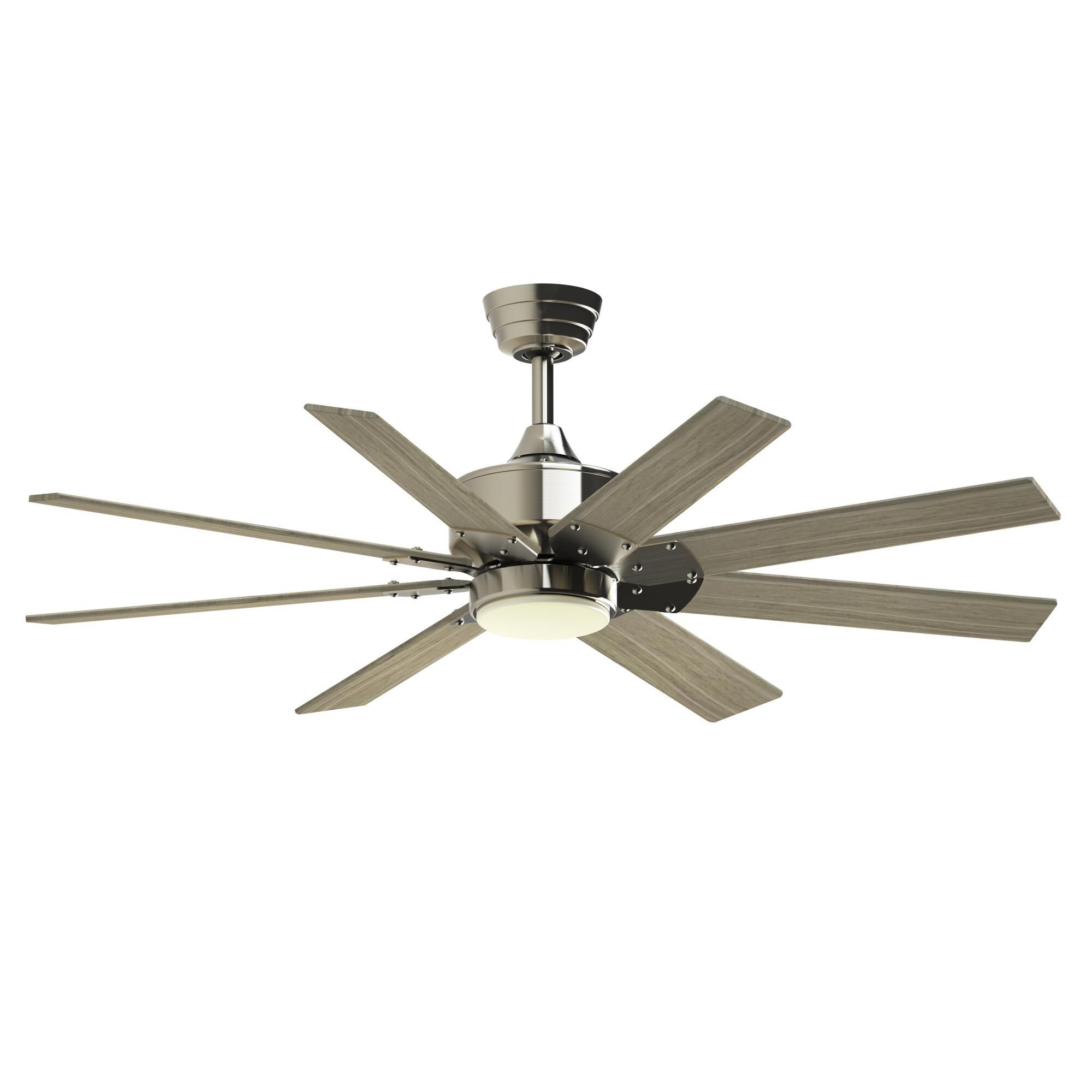 Shown in Brushed Nickel finish and Opal Frosted glass