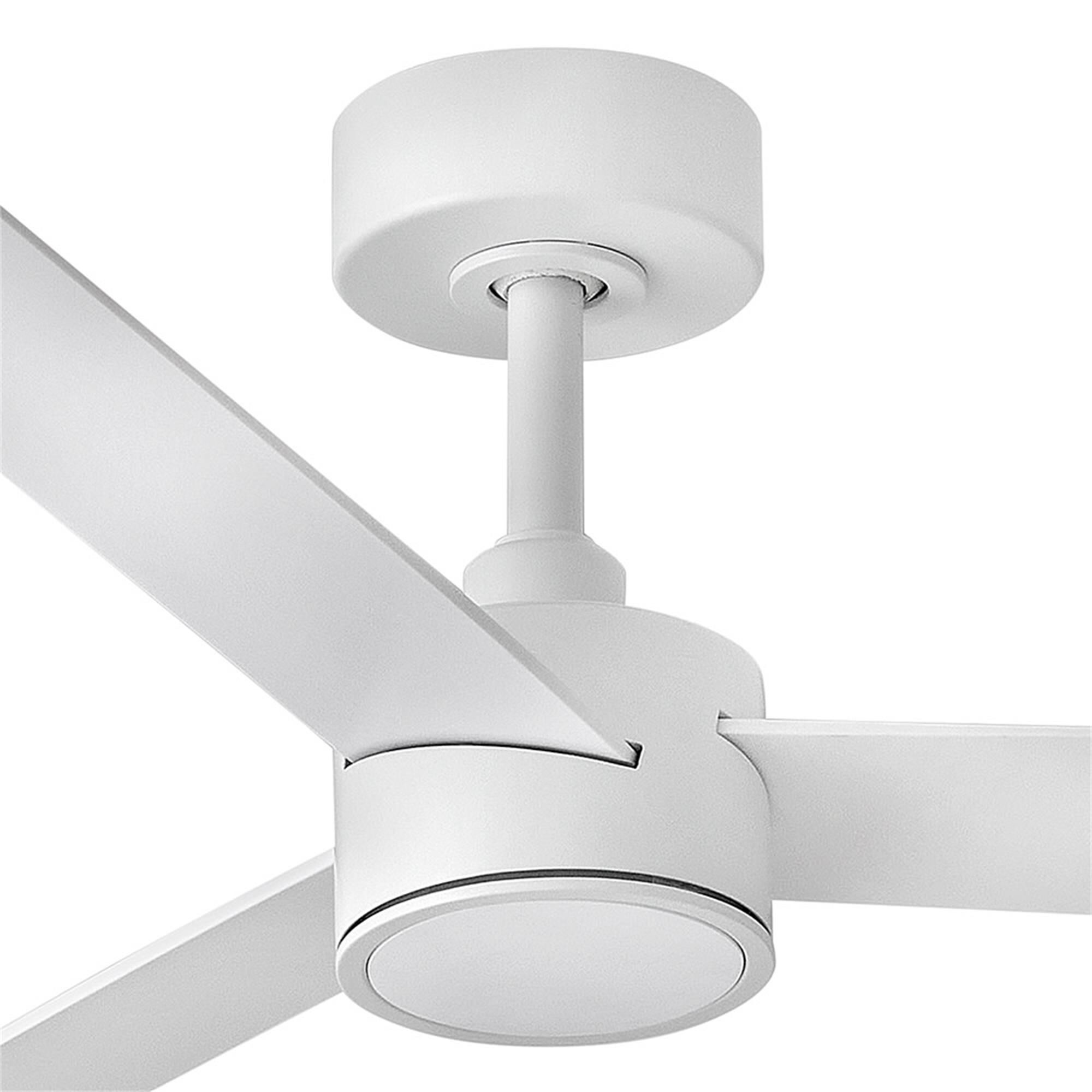 Speck 52 Inch Flush Mount Fan with Light Kit,