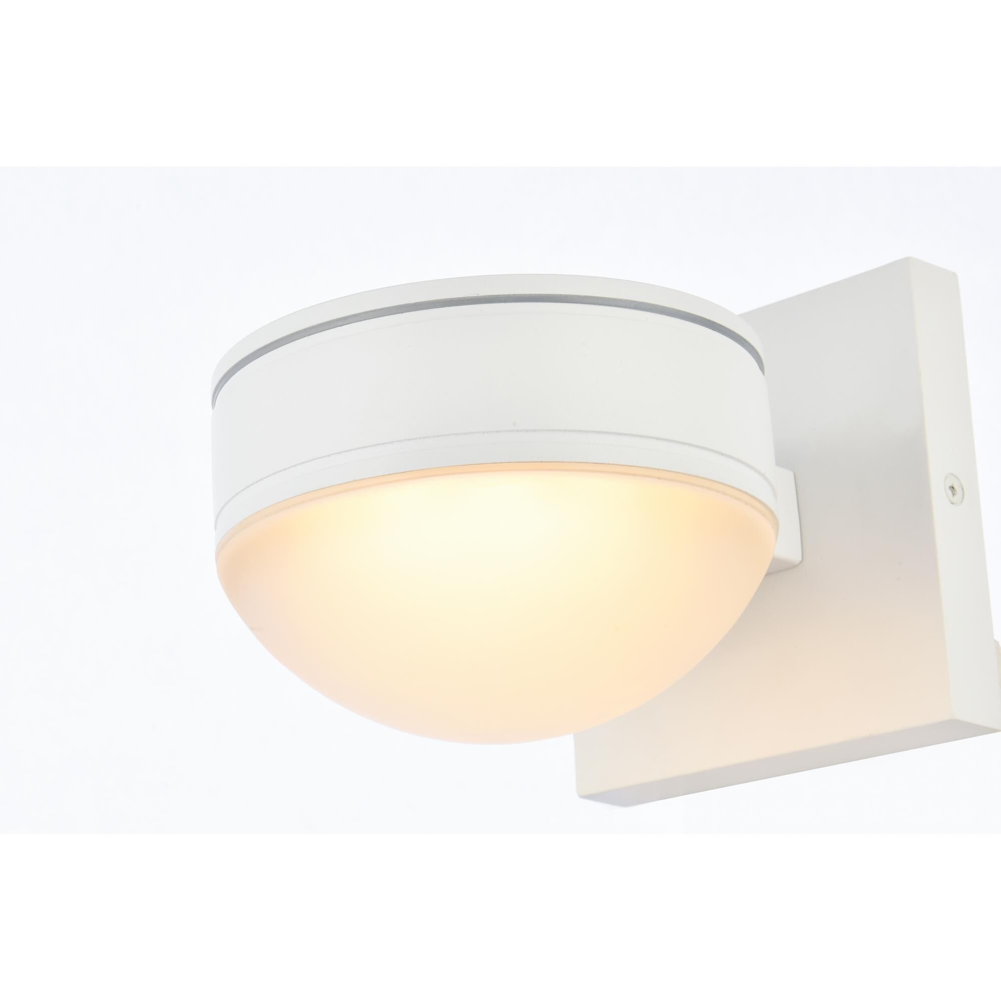 Elegant Lighting Raine 5 Inch Tall LED Outdoor Wall Light