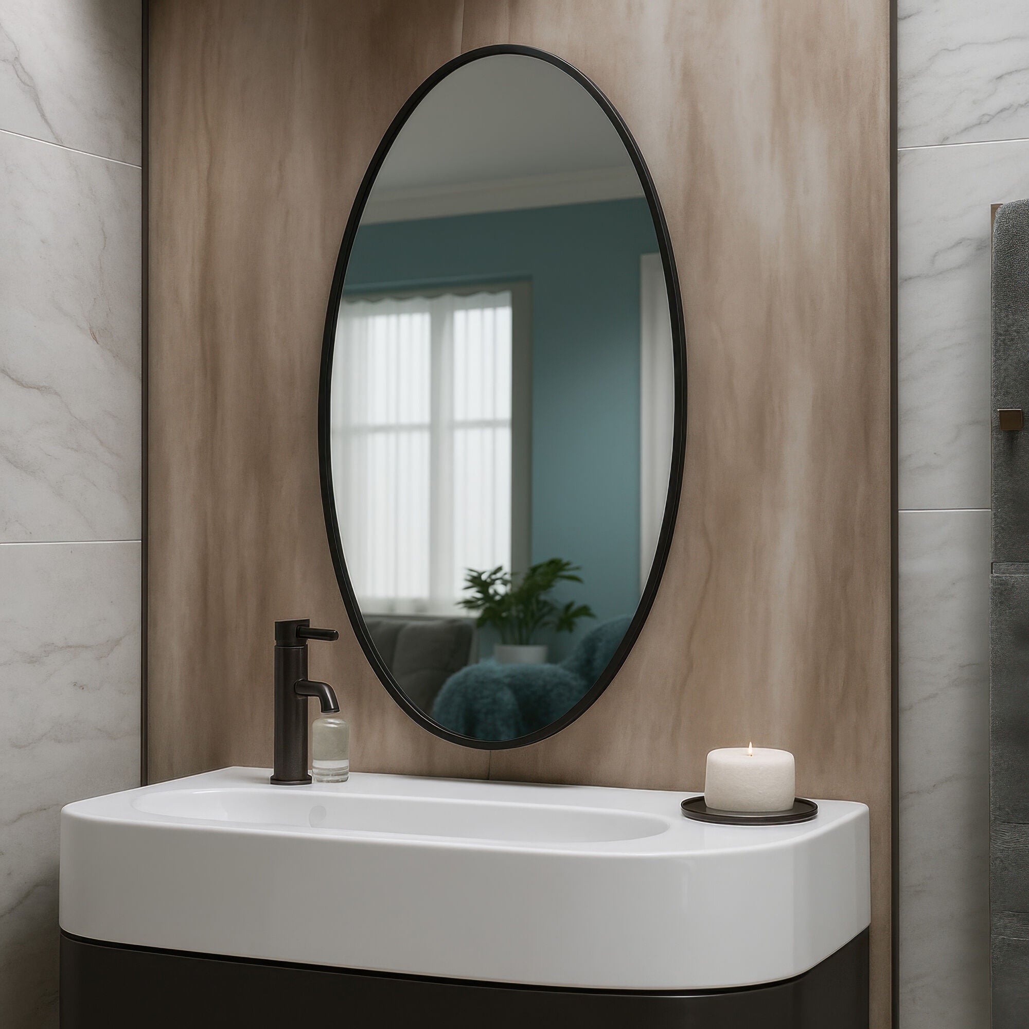 Tablet 30 Inch Decorative Mirror,