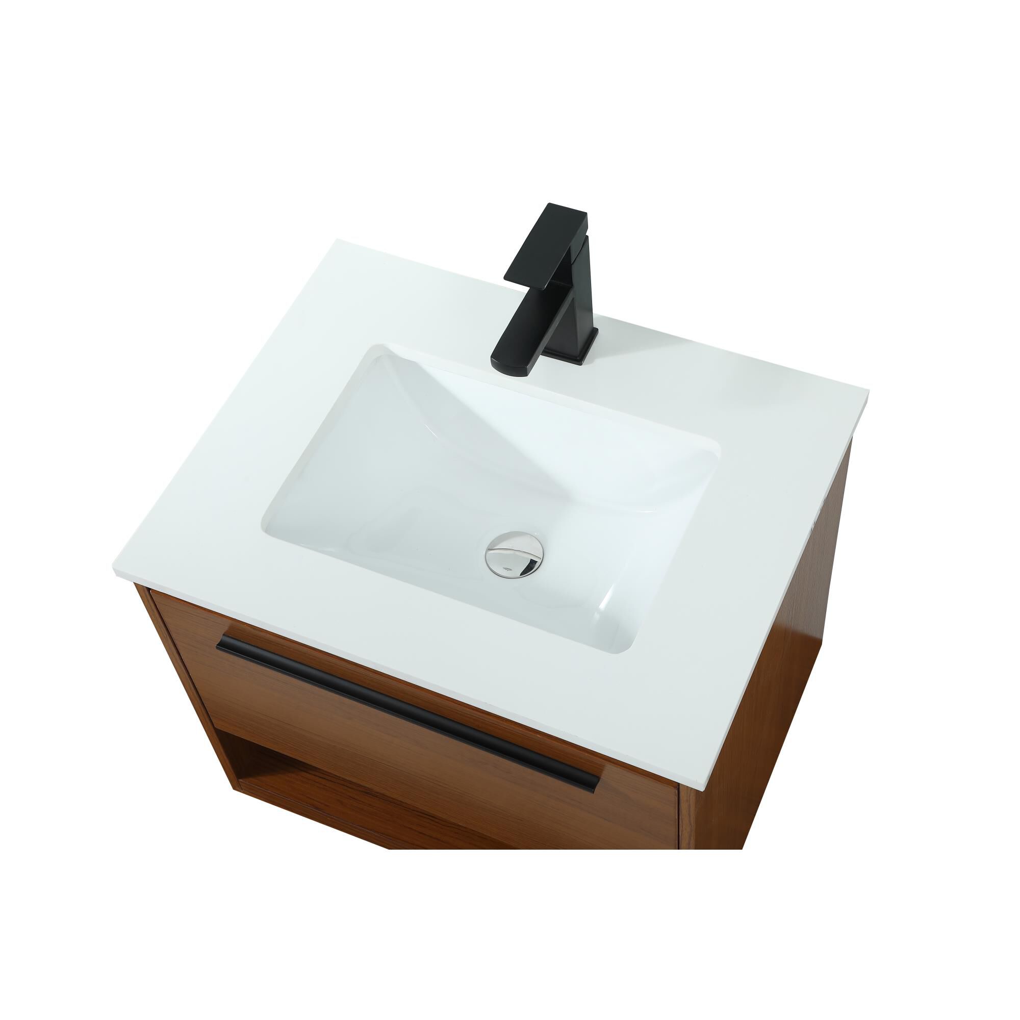 Shown in Teak finish